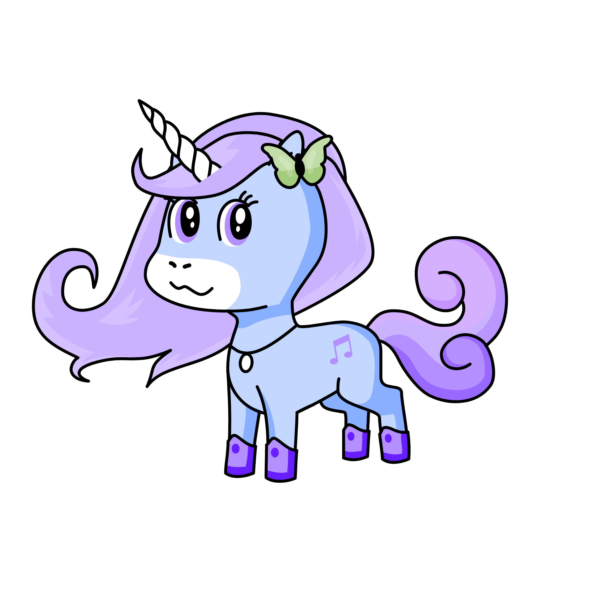 Ganyu, the unicorn