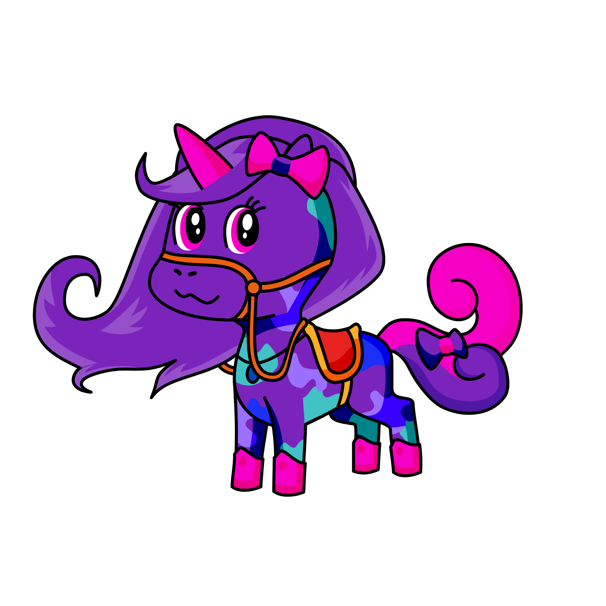 Lai Lai, the unicorn