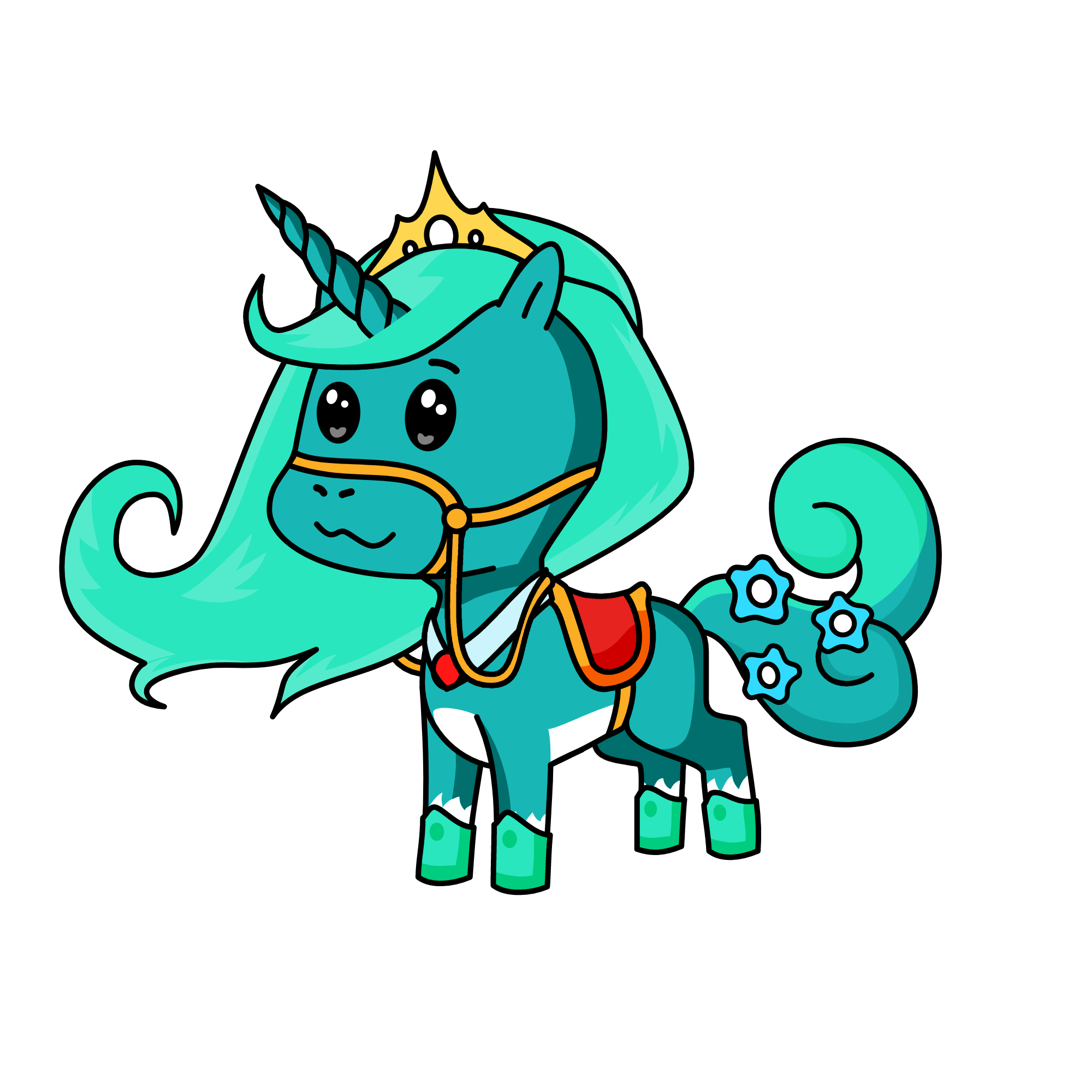 Sparkel, the unicorn