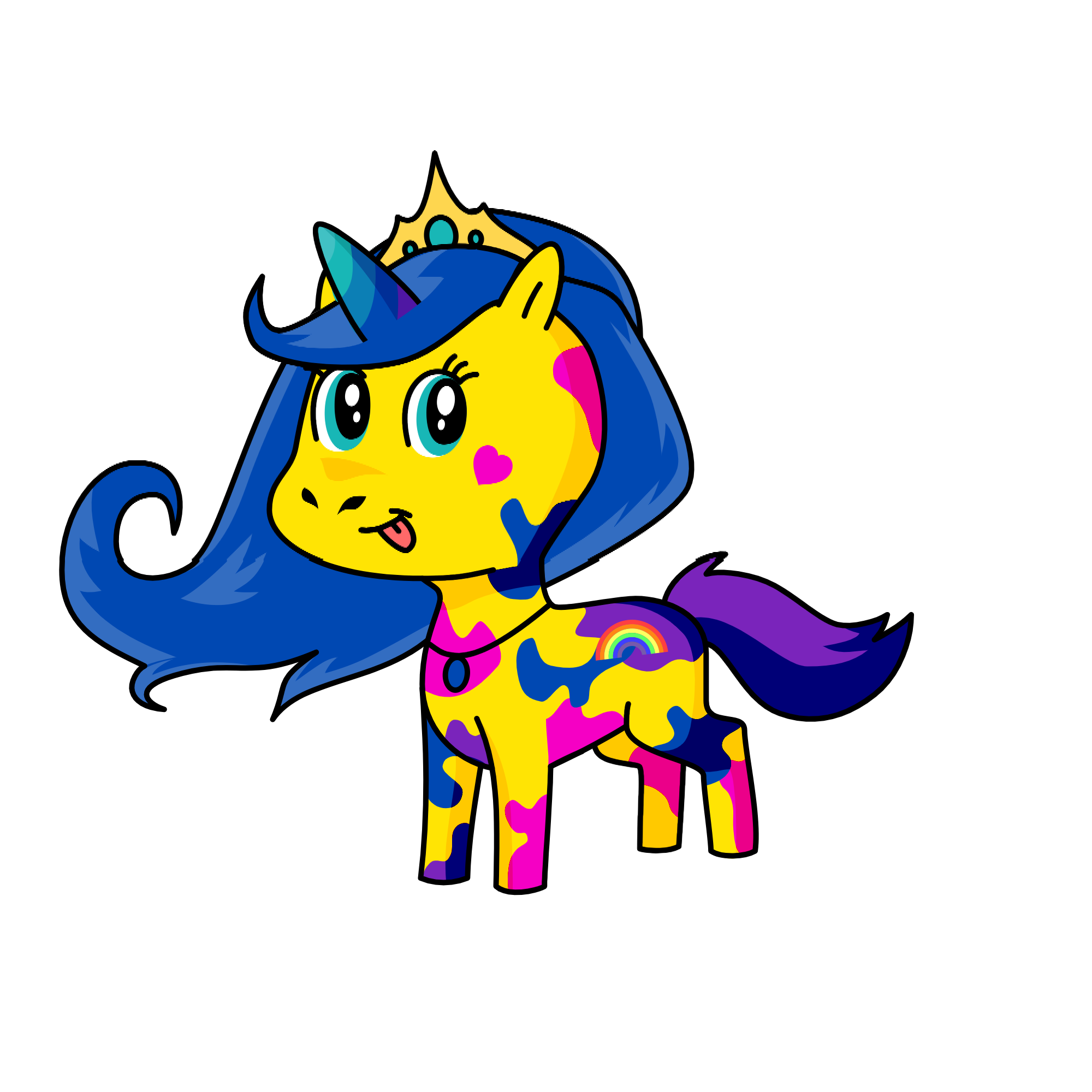 Shine, the unicorn