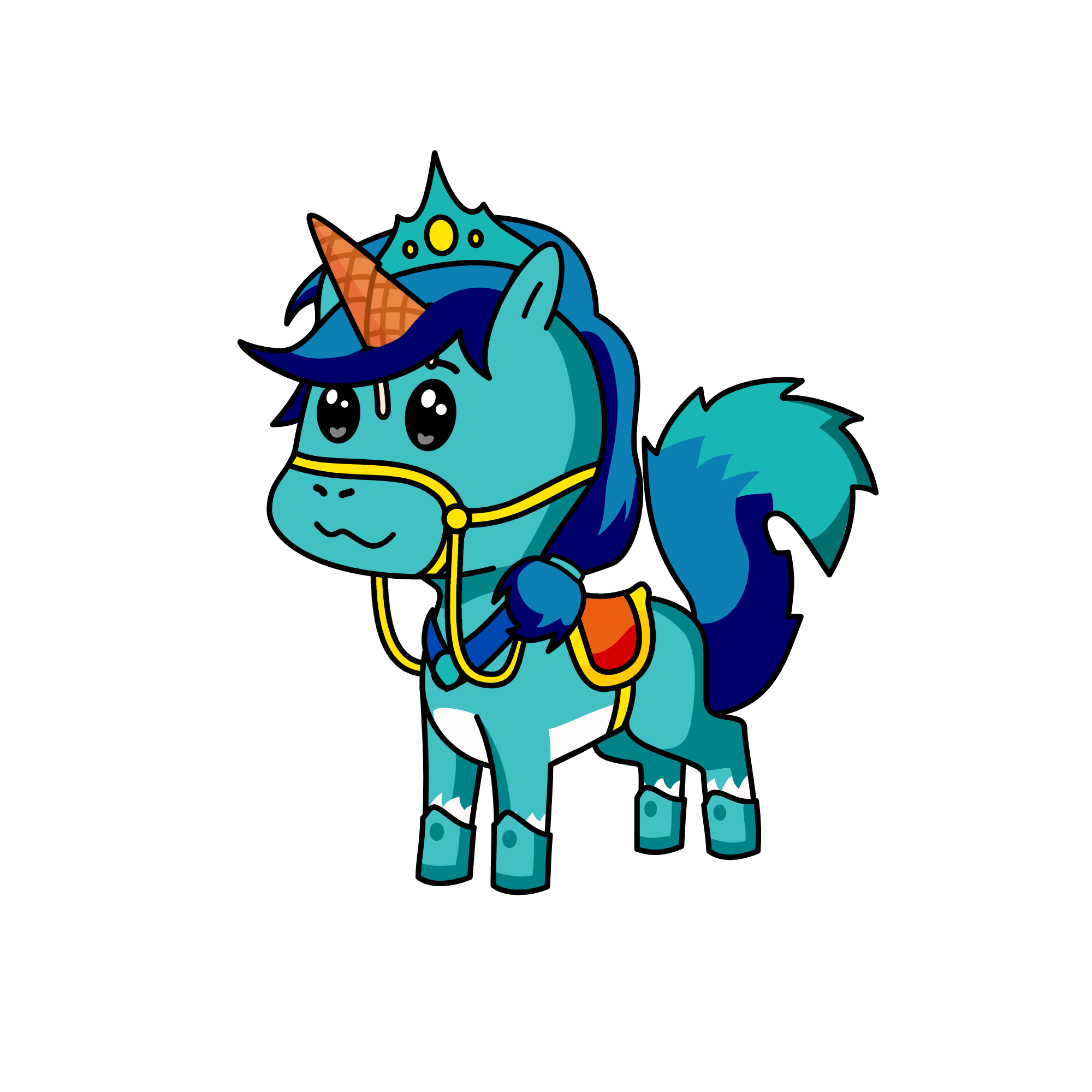 Princess Snow, the unicorn