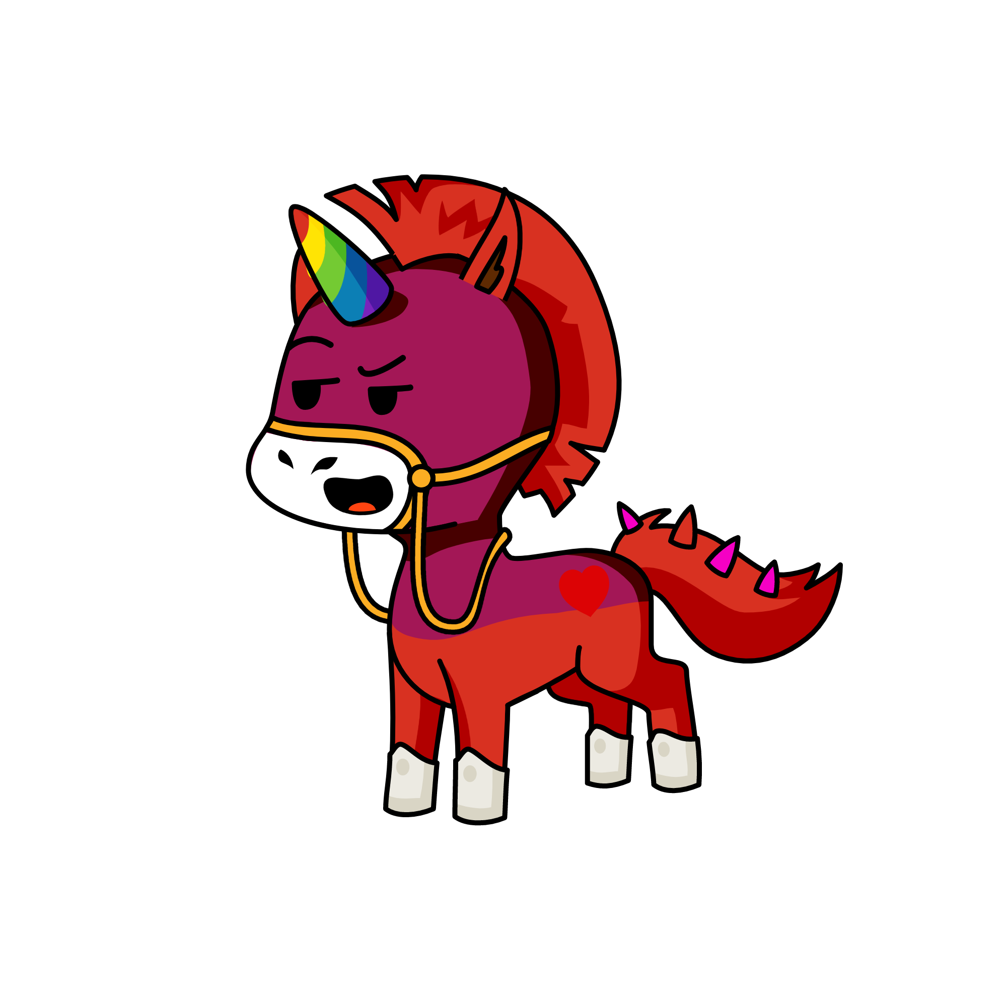 funny, the unicorn