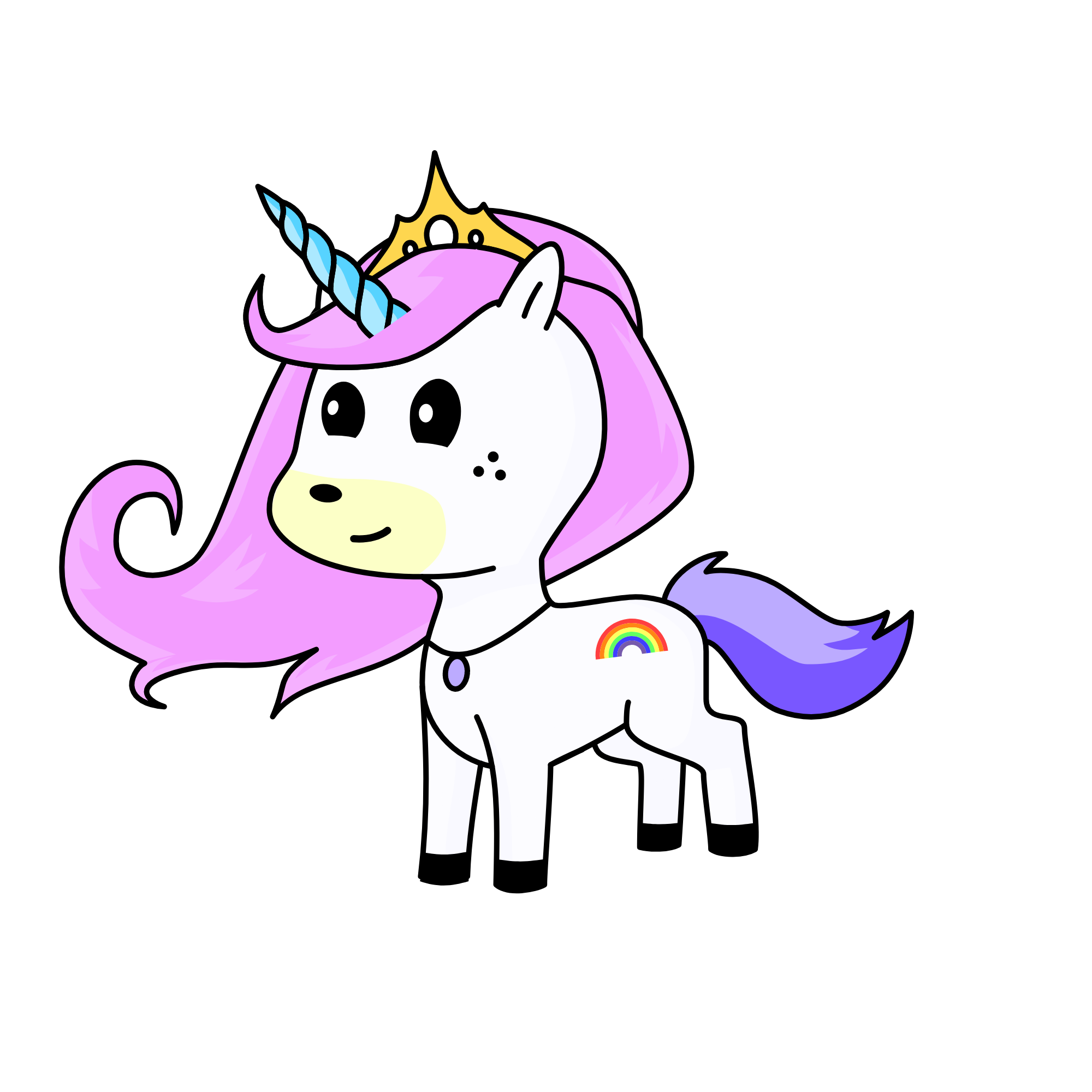 Pastel, the unicorn