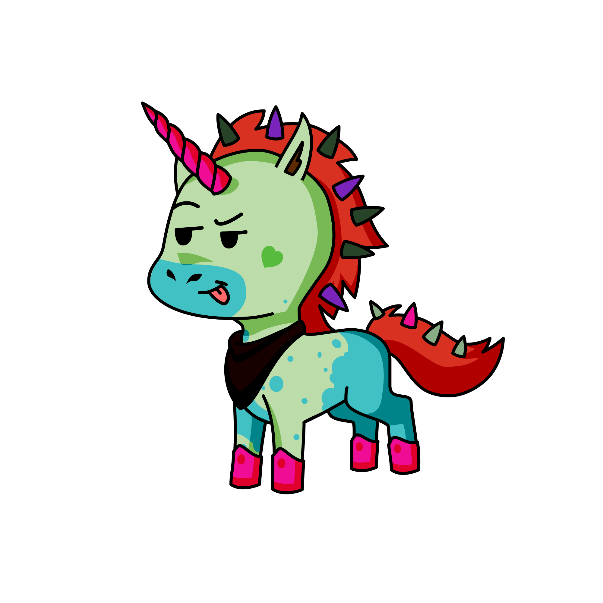 Mush, the unicorn