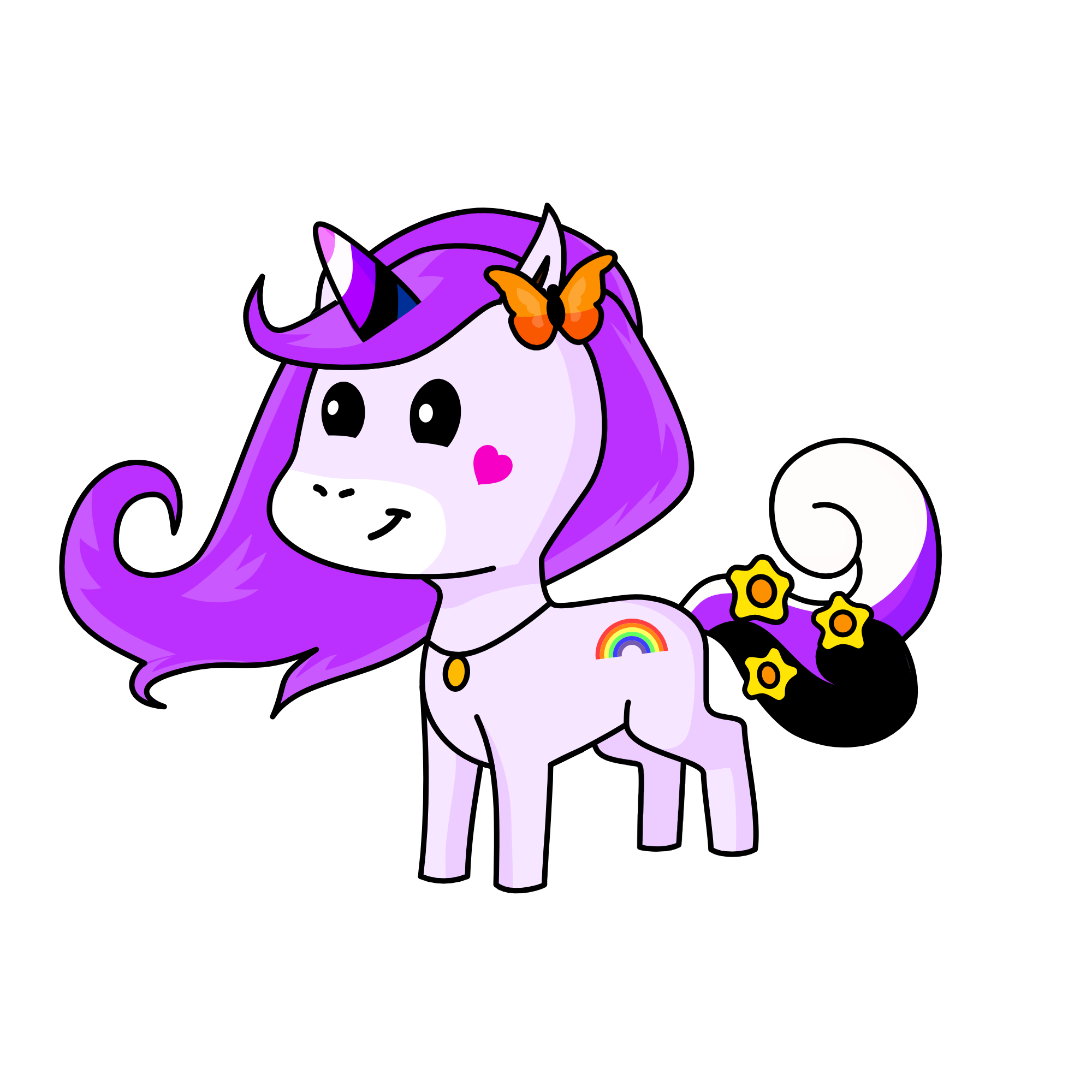 Priscilla, the unicorn