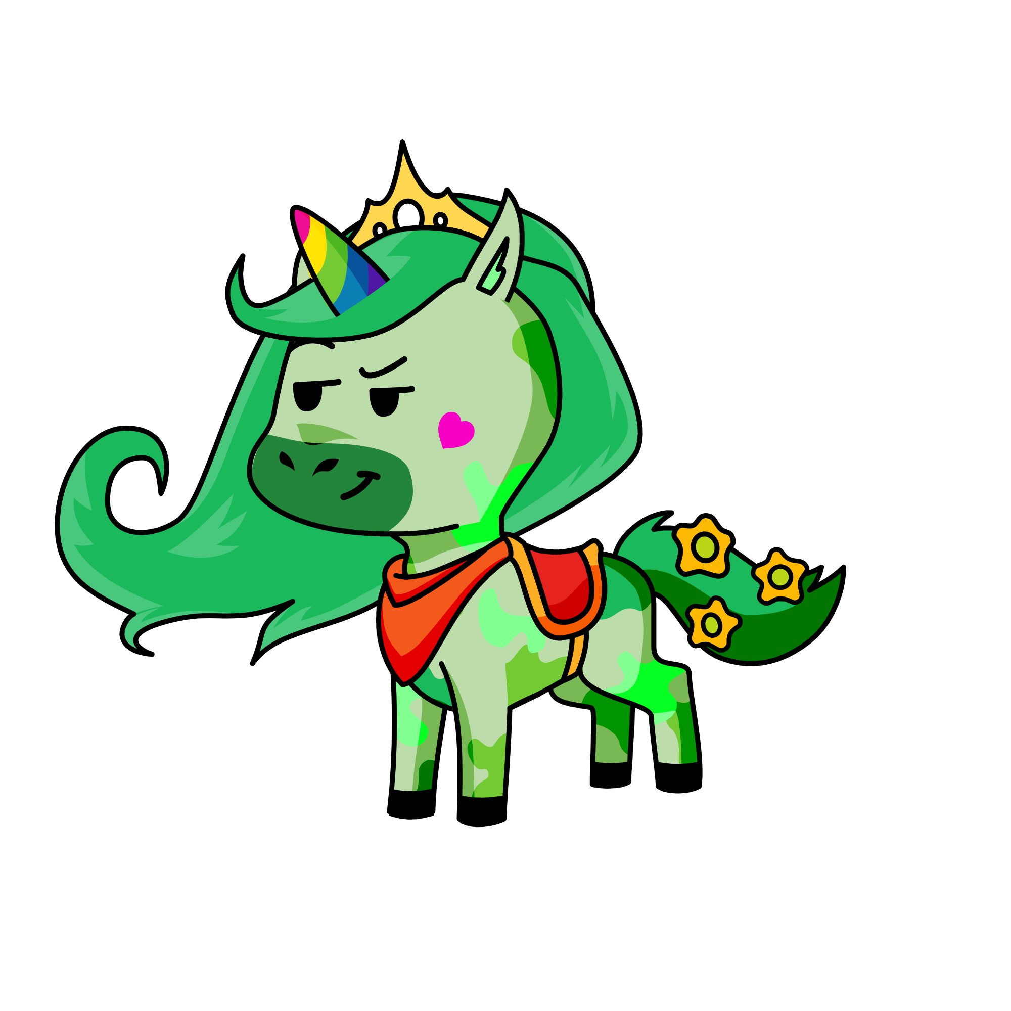 princess charming, the unicorn