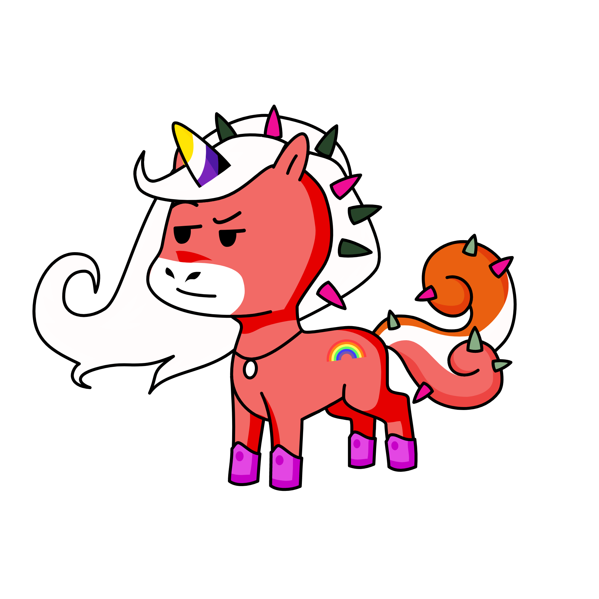 Mr Tommy, the unicorn