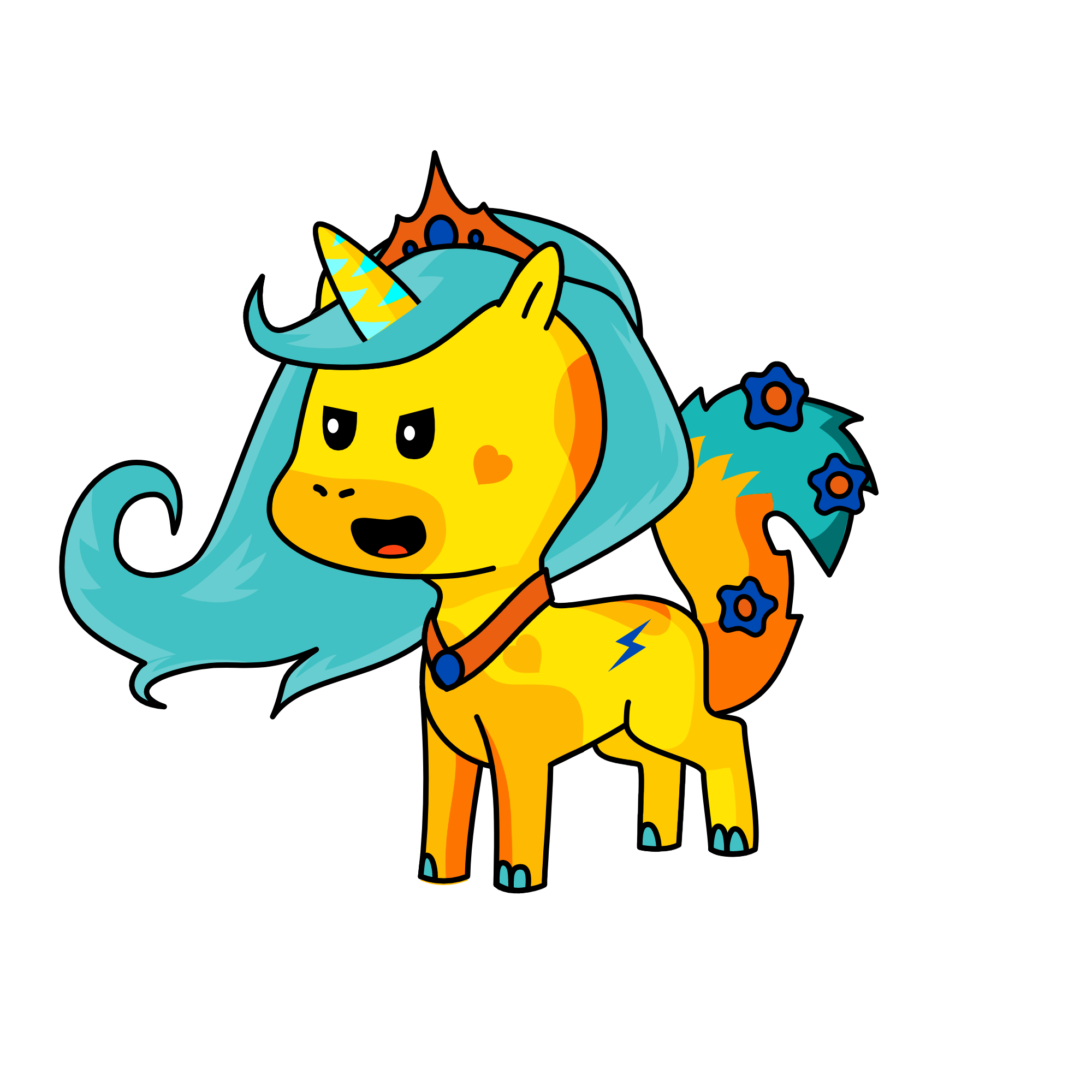 Bibi, the unicorn