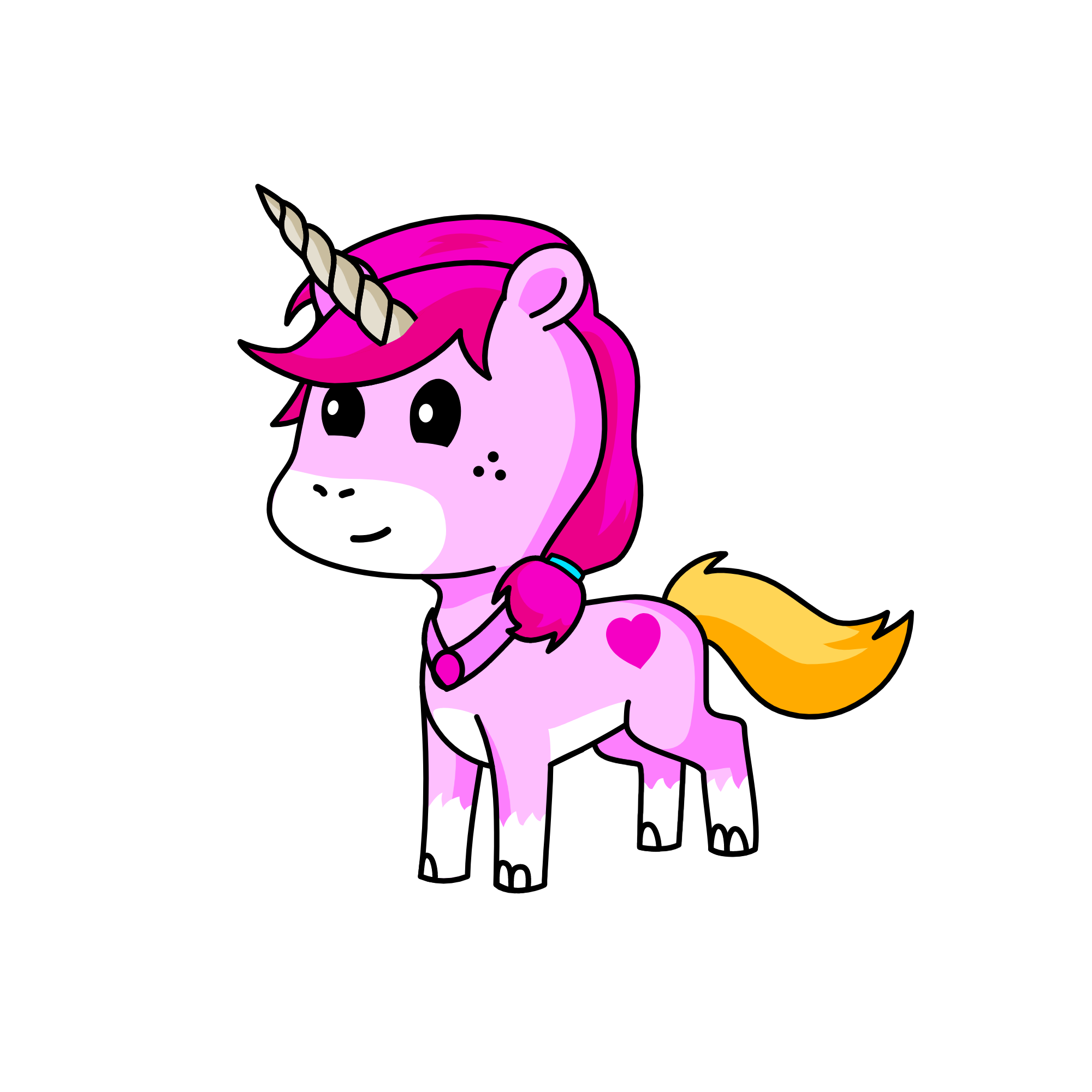 Emily, the unicorn