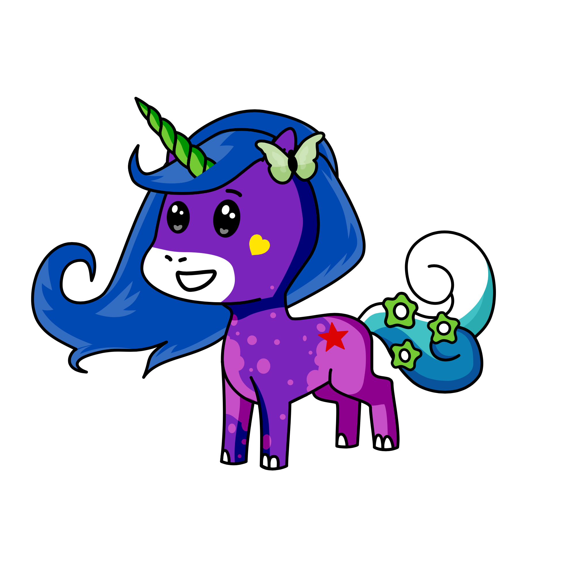 butter, the unicorn