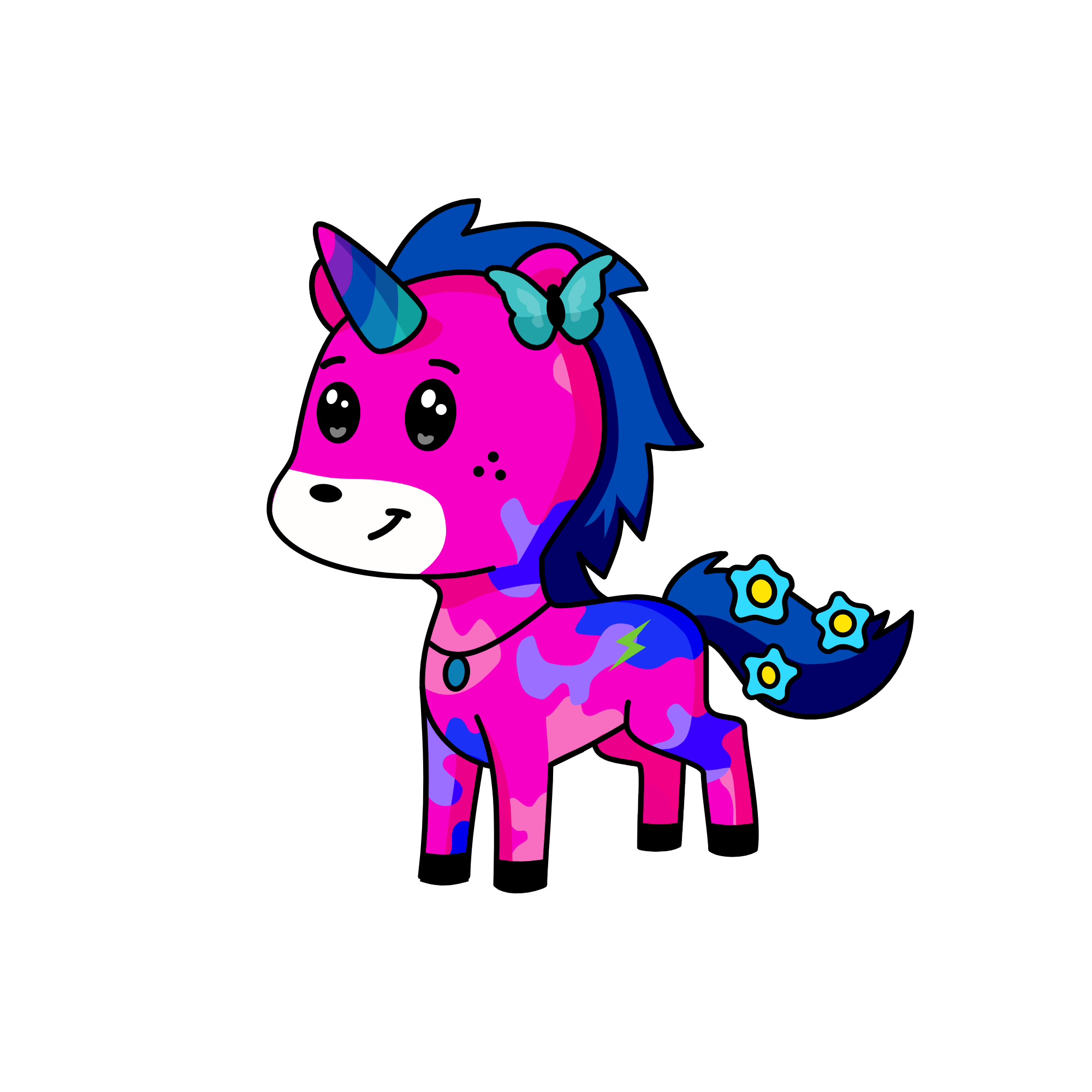 flash, the unicorn