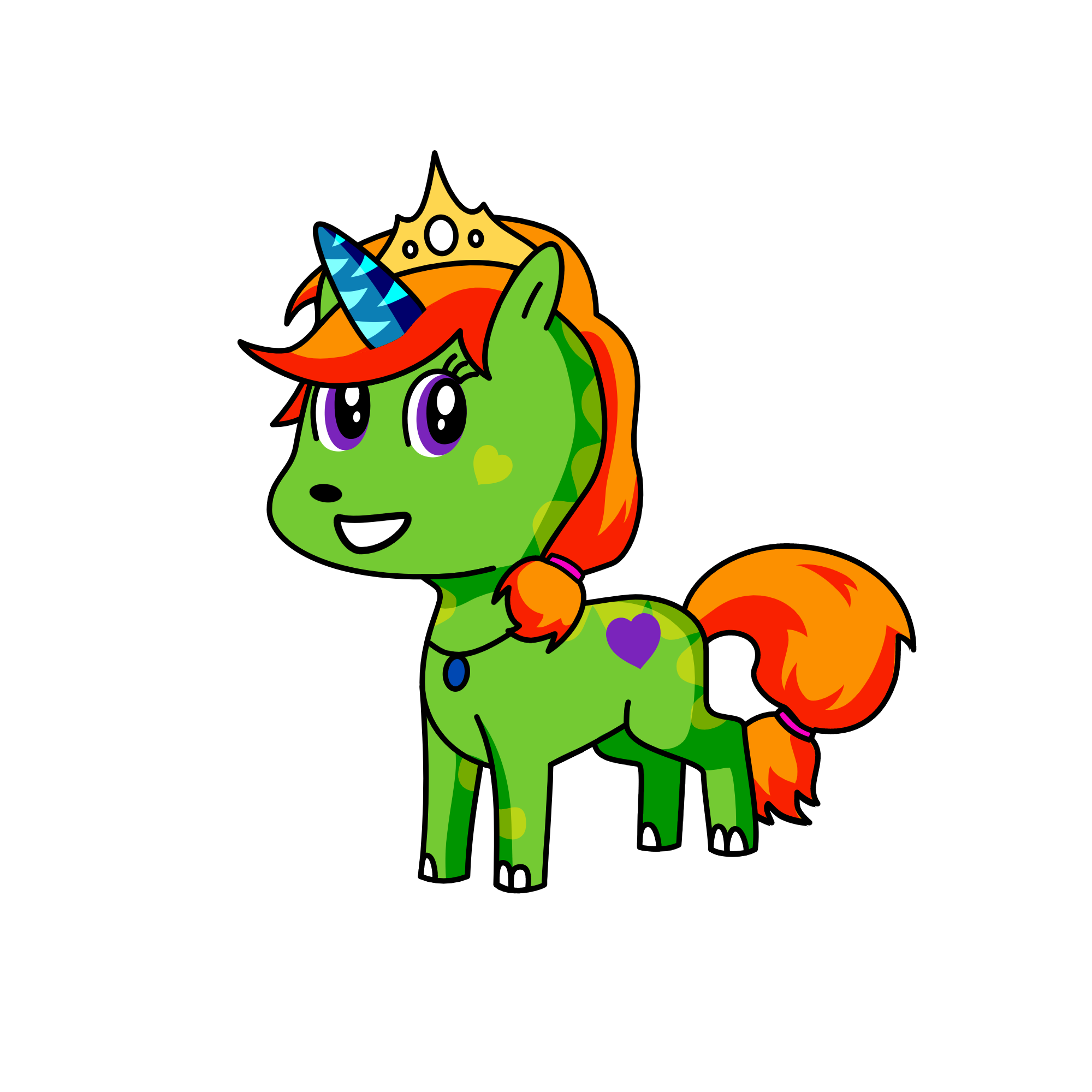 maggie doddle, the unicorn