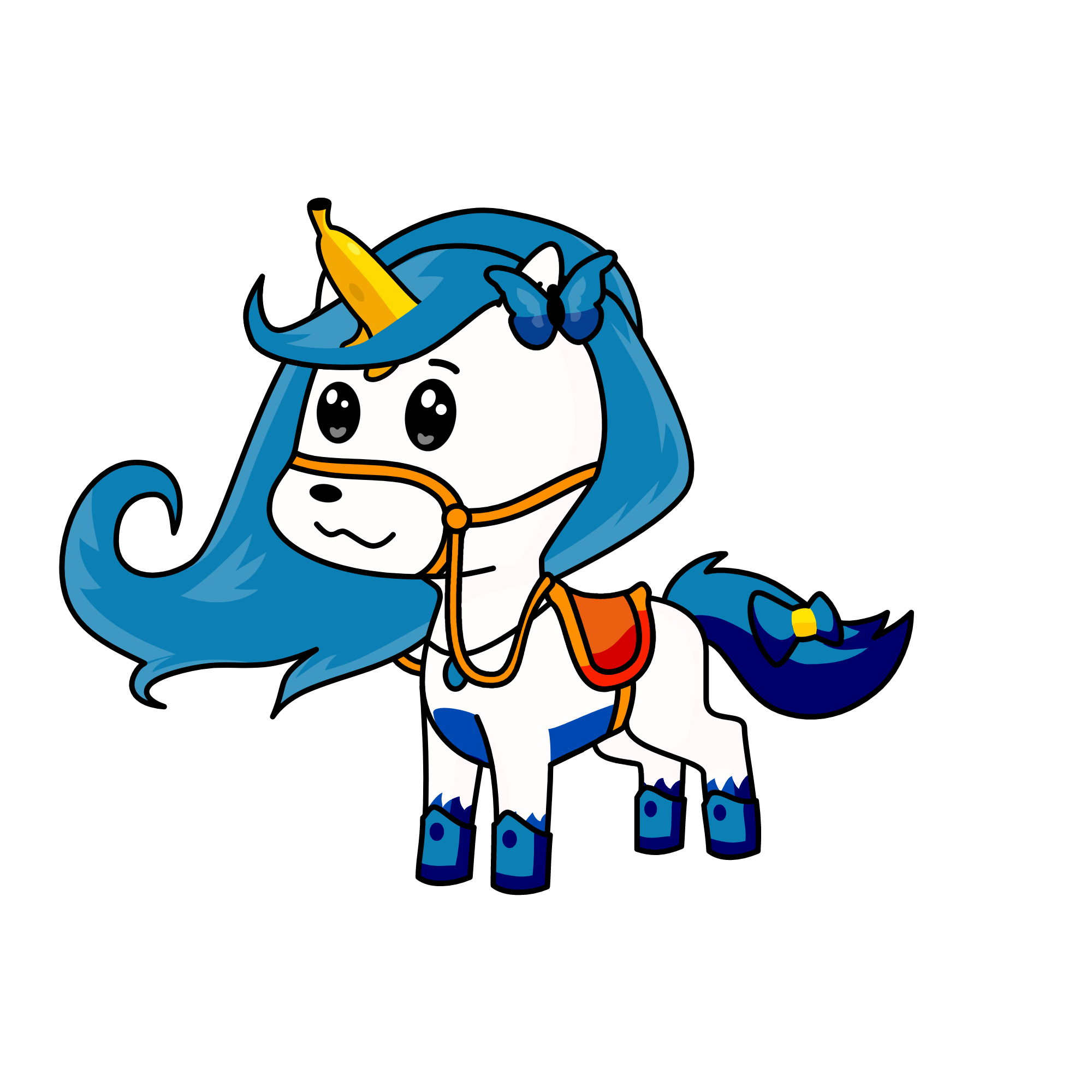 cloudy, the unicorn
