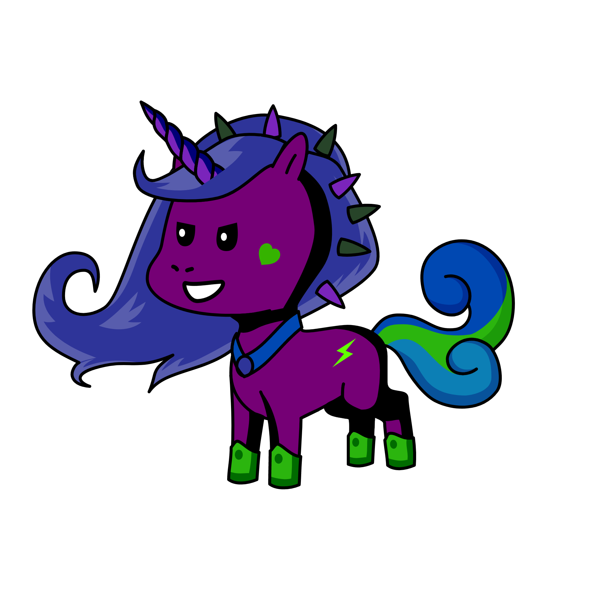 Nightmare, the unicorn