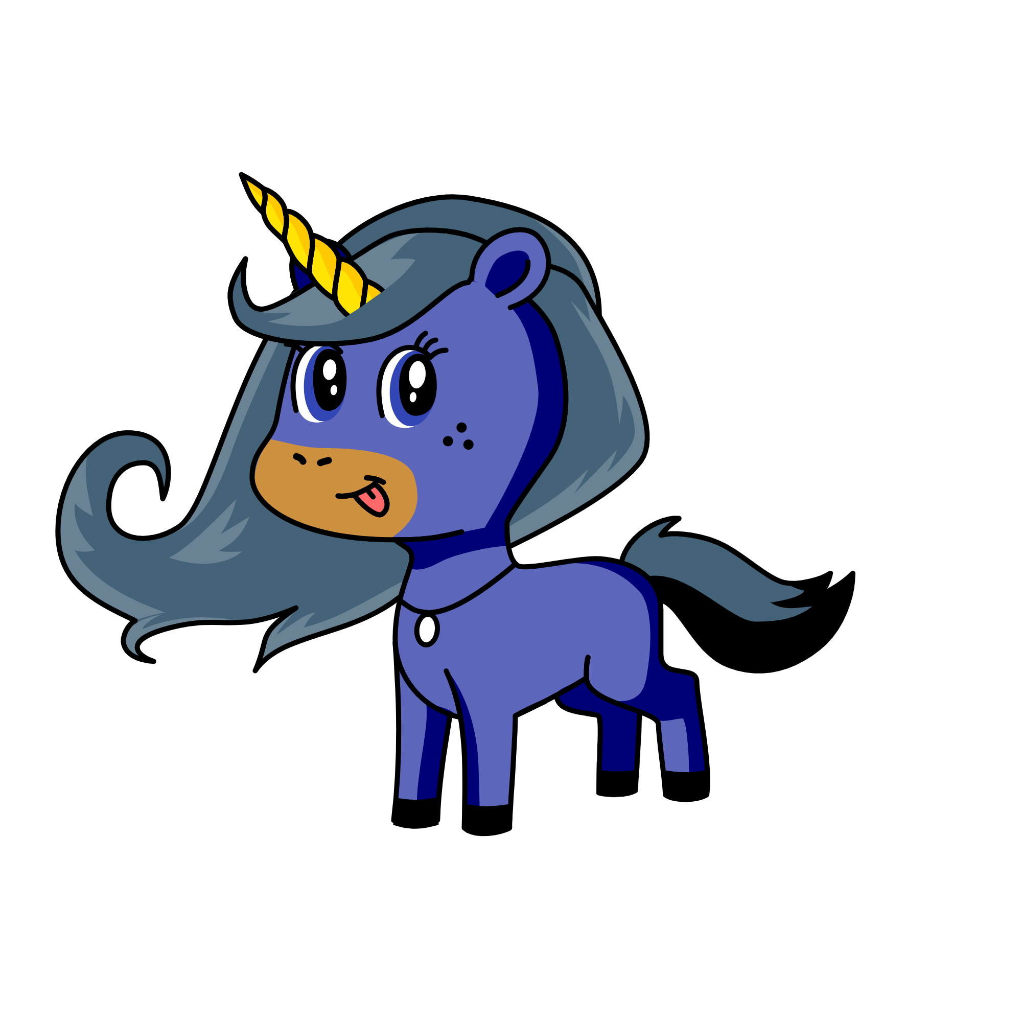 Luna, the unicorn