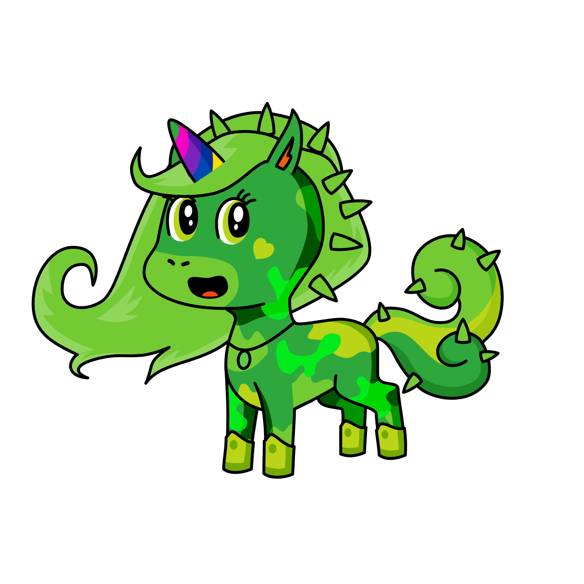 Sage, the unicorn