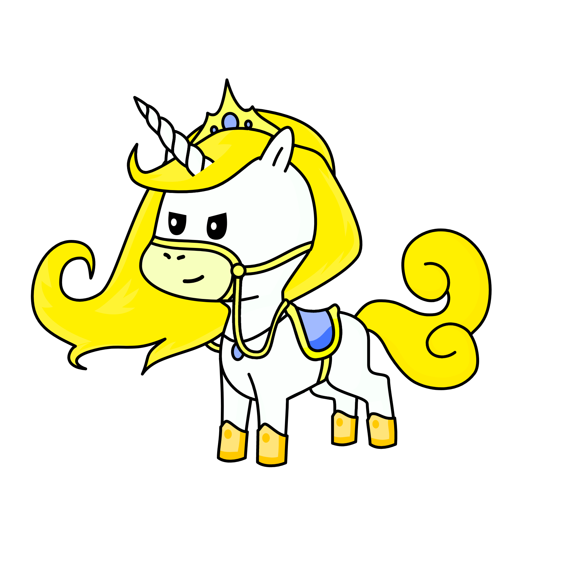 Yn, the unicorn