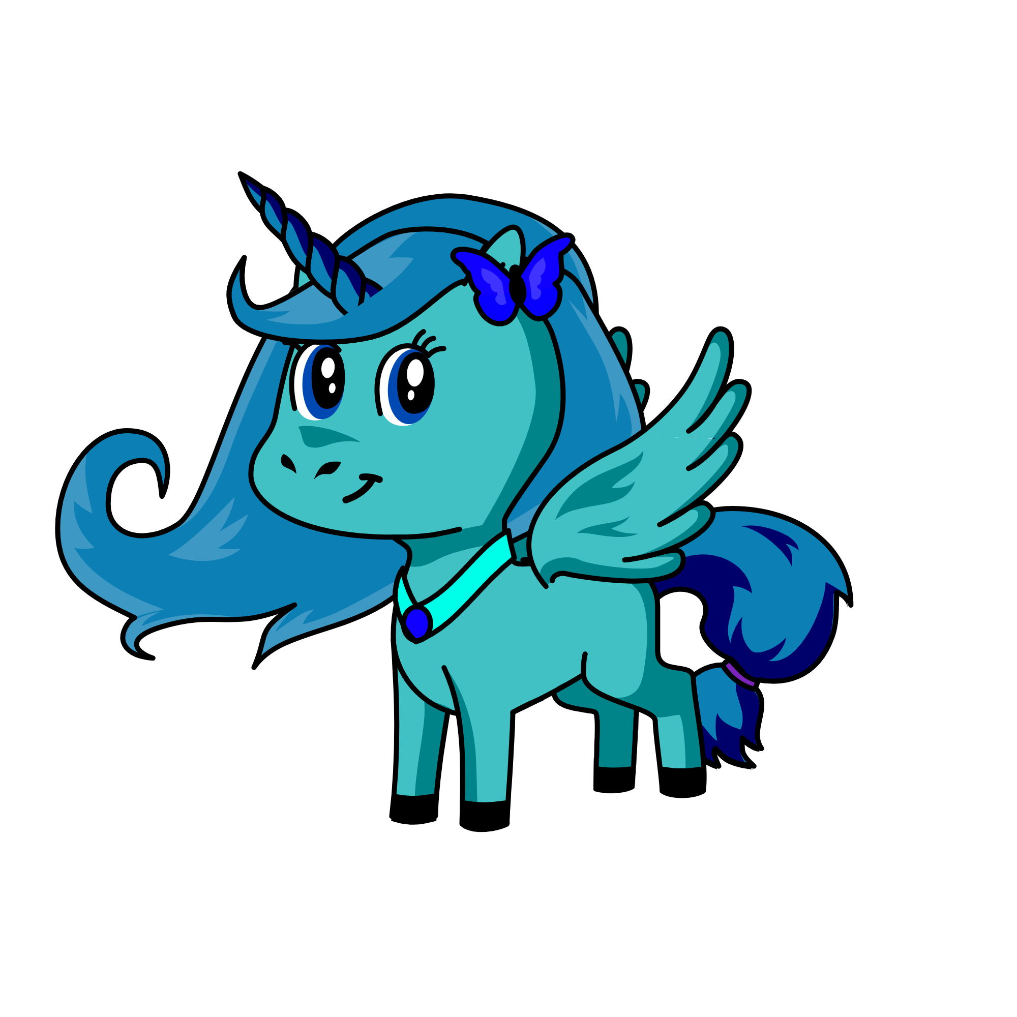 Moon, the unicorn
