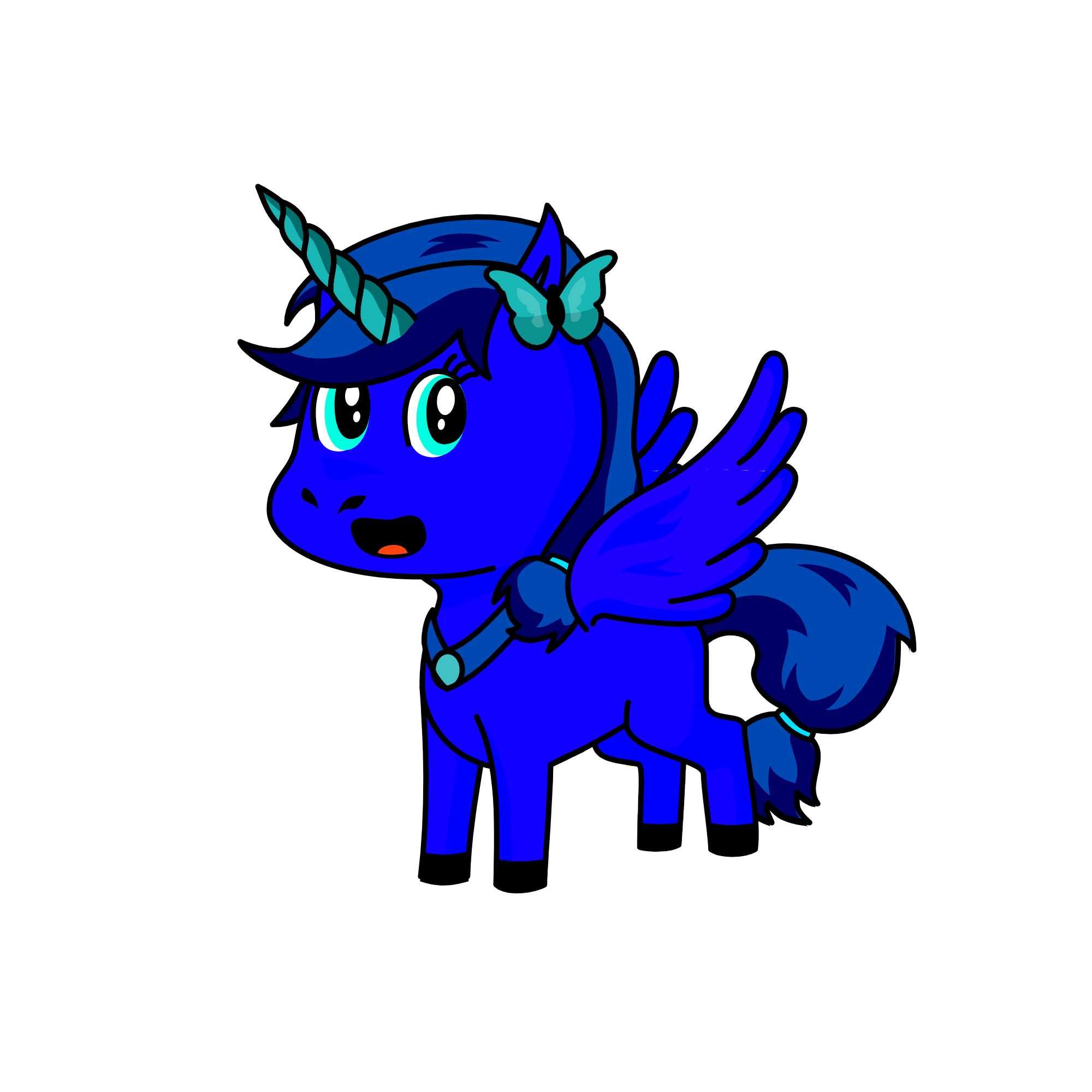 MOON, the unicorn