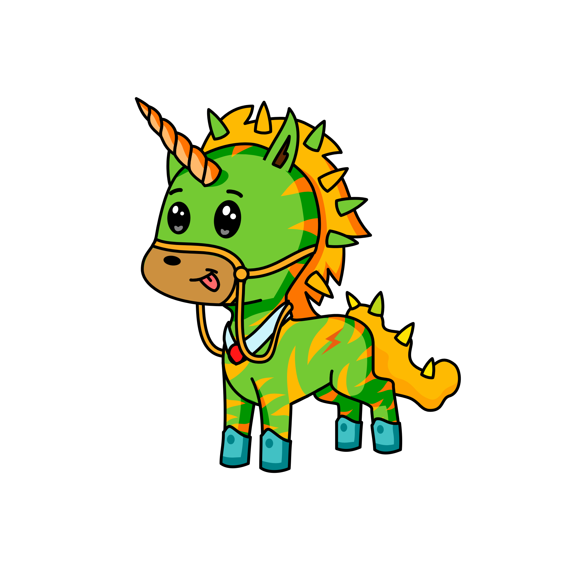 Daddycorn, the unicorn