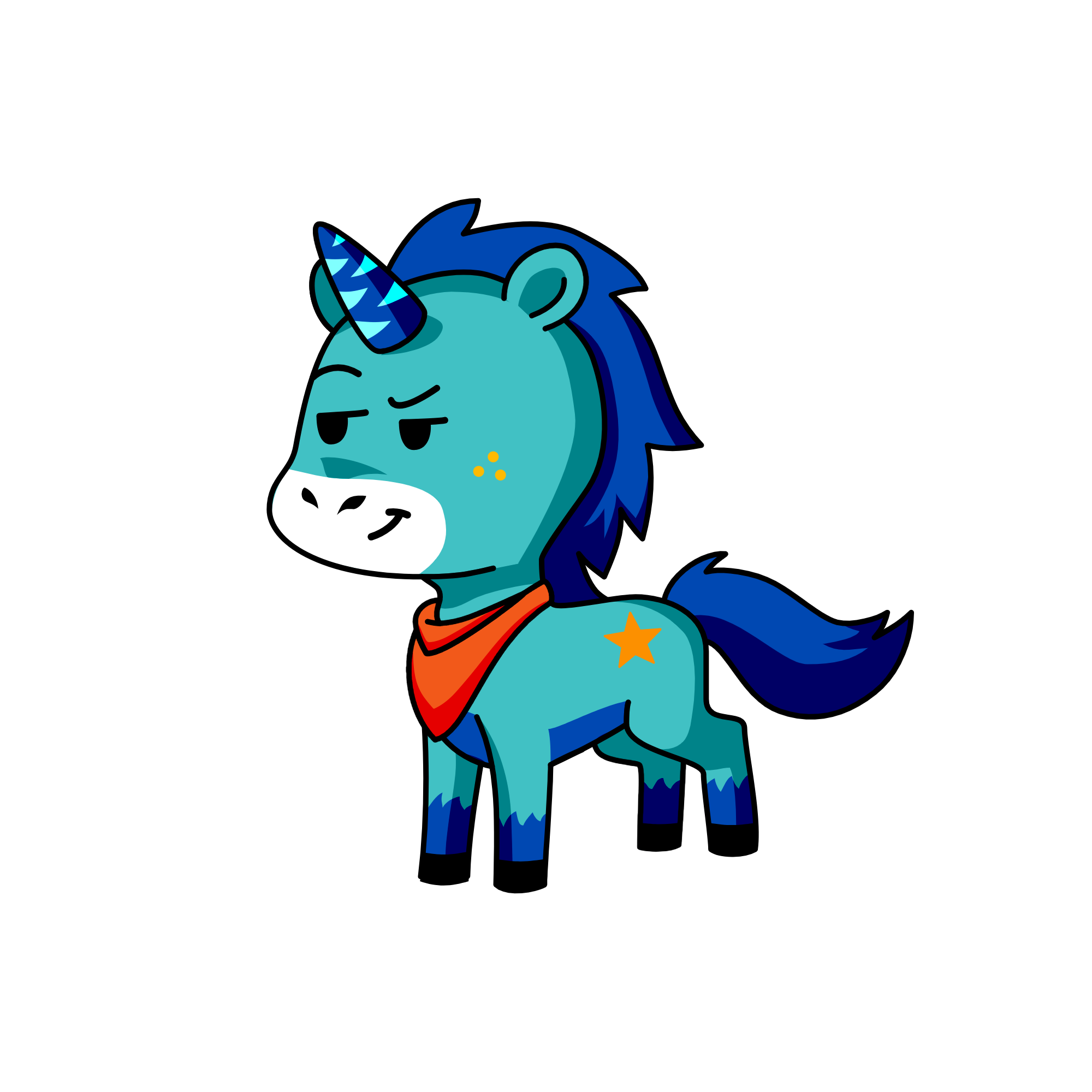 martin, the unicorn