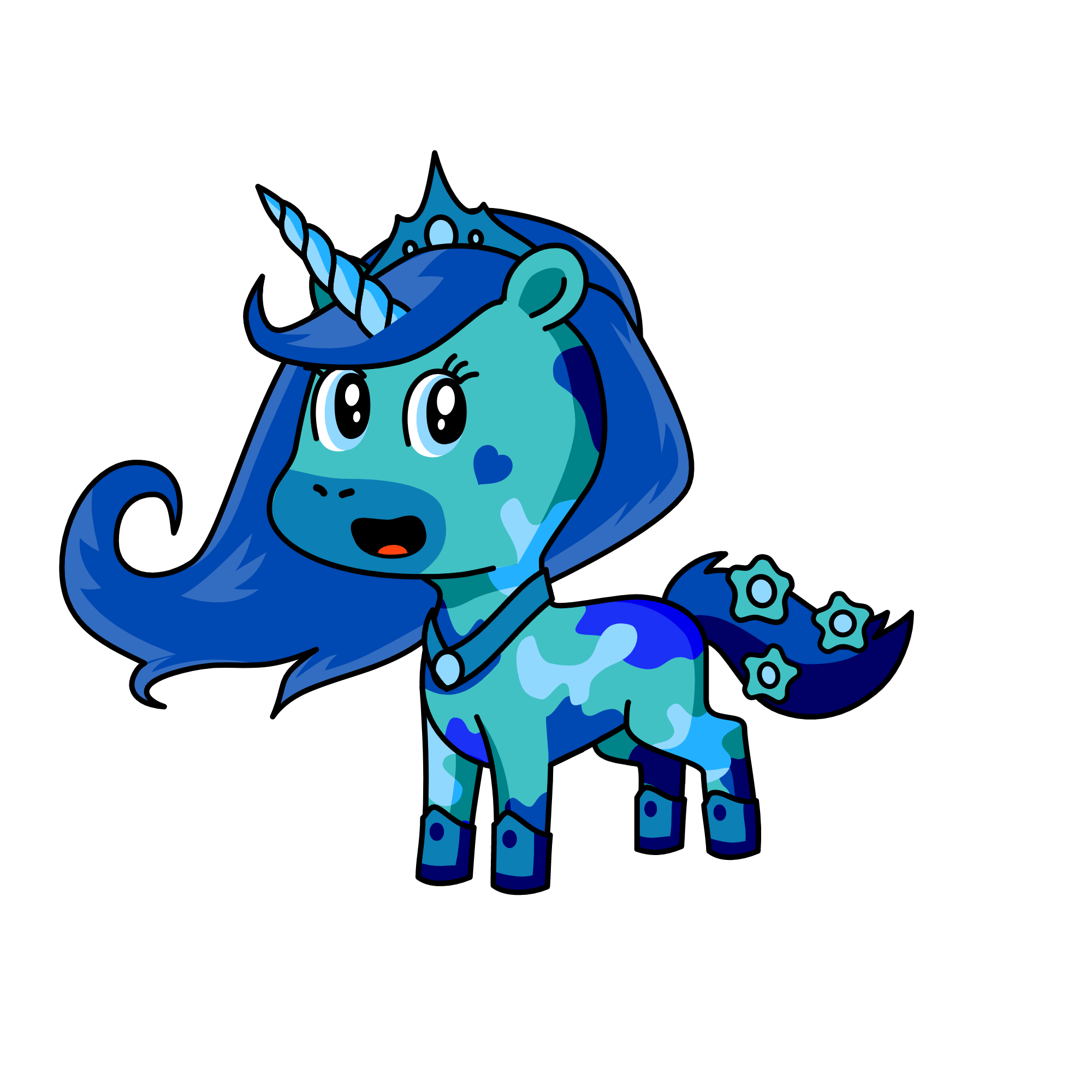 Snowflake, the unicorn