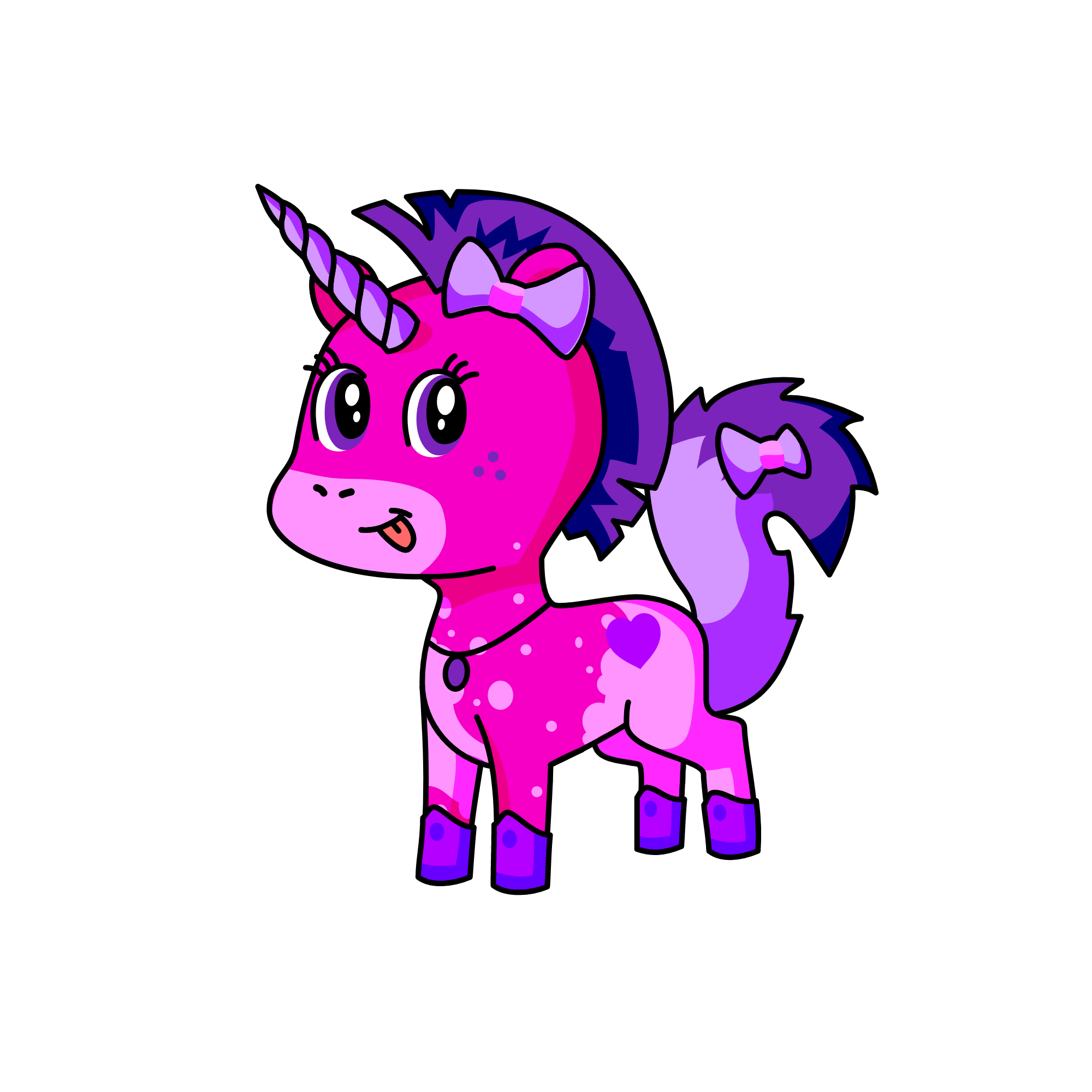 Chadly, the unicorn