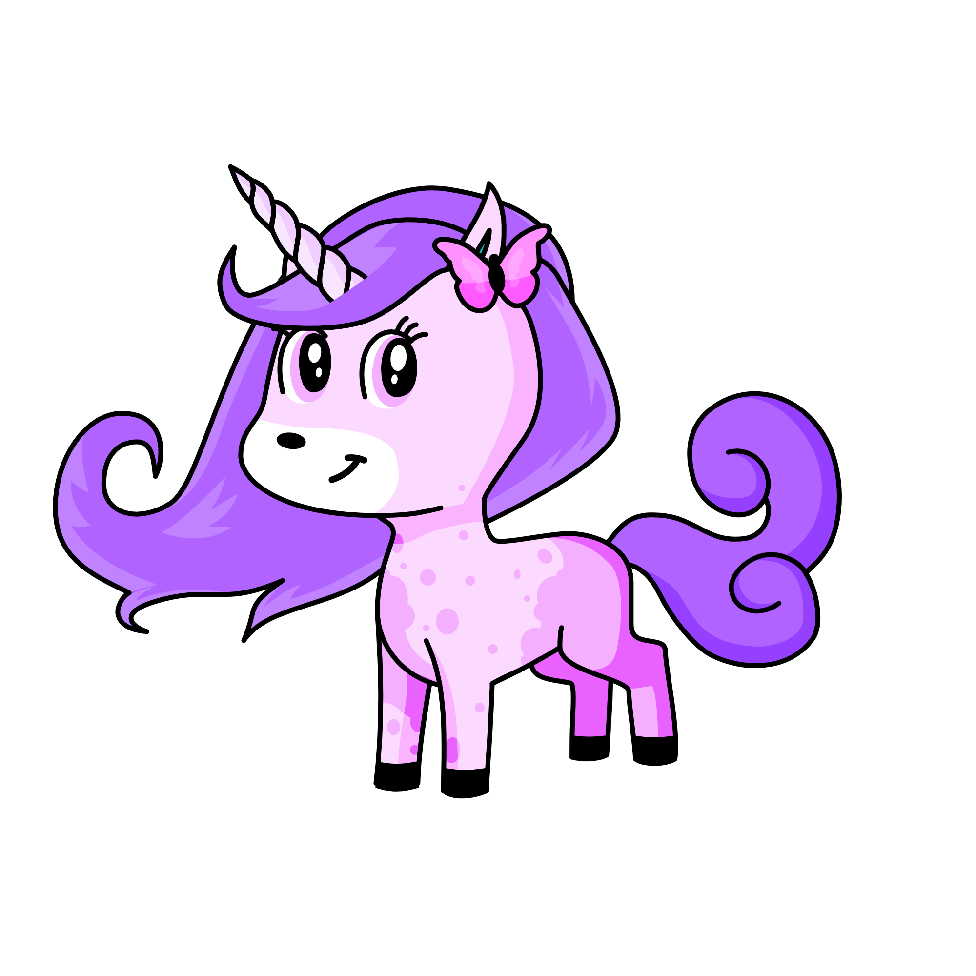 sweet candy, the unicorn