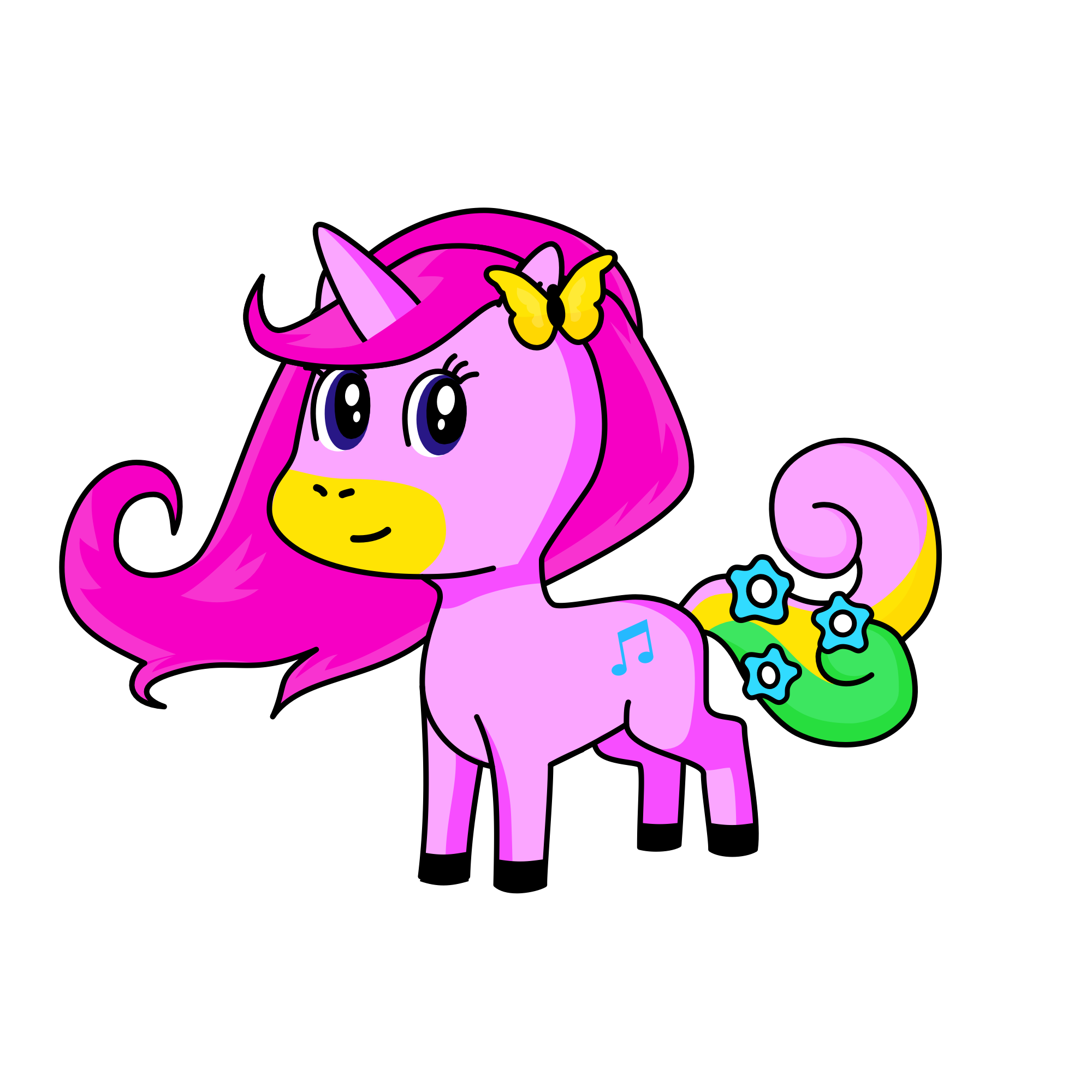 Bloomarina, the unicorn
