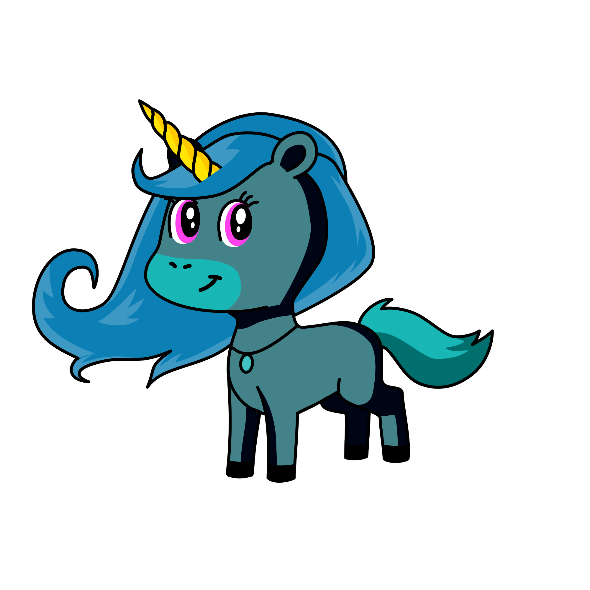 moon light, the unicorn