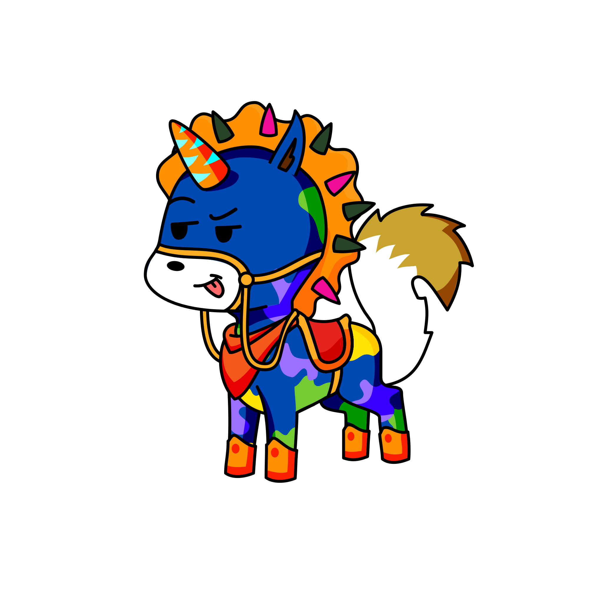 Daddycorn, the unicorn