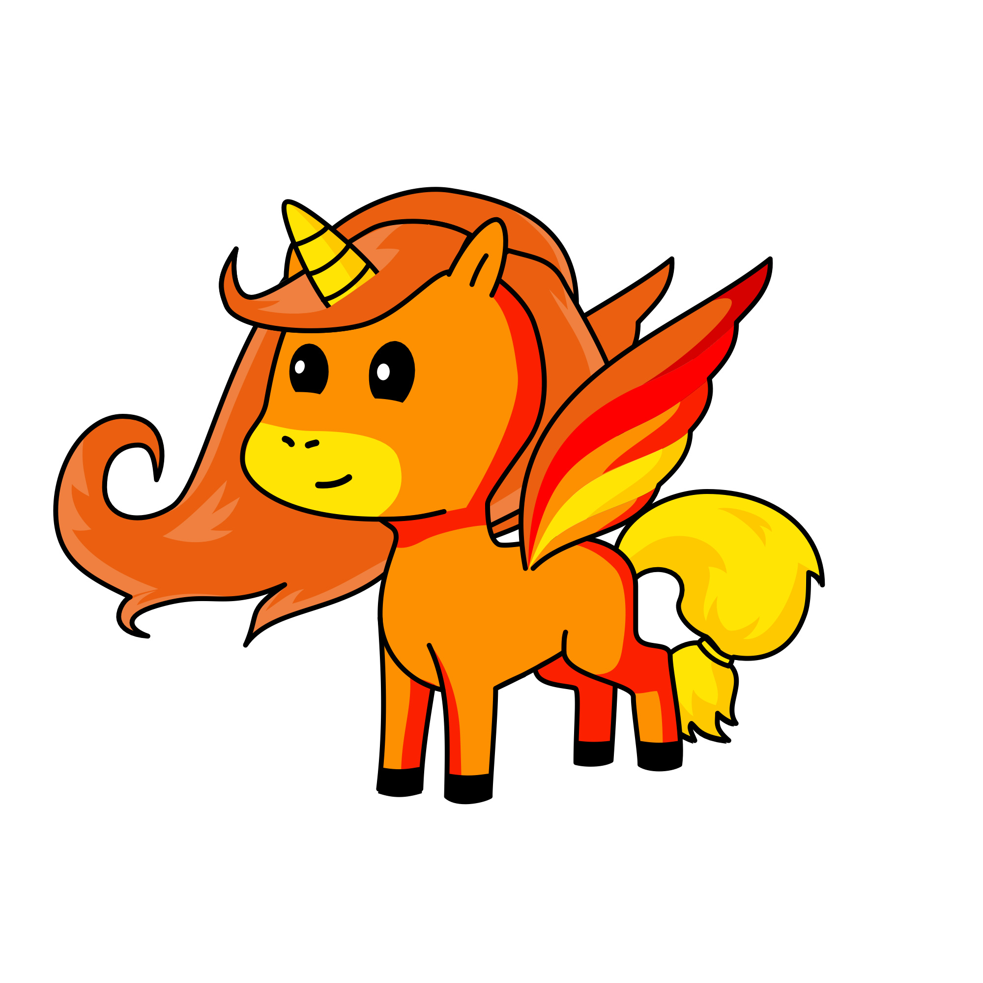 Amber, the unicorn