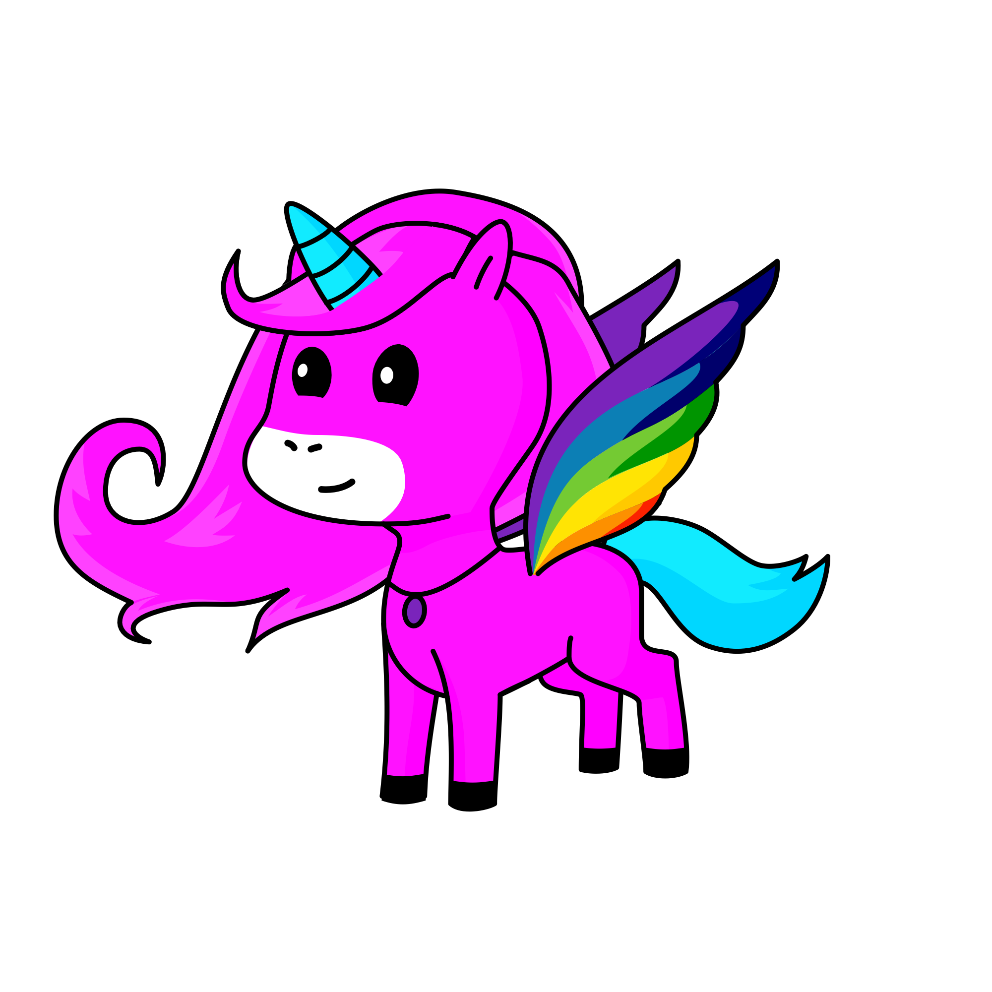 Pegasi, the unicorn