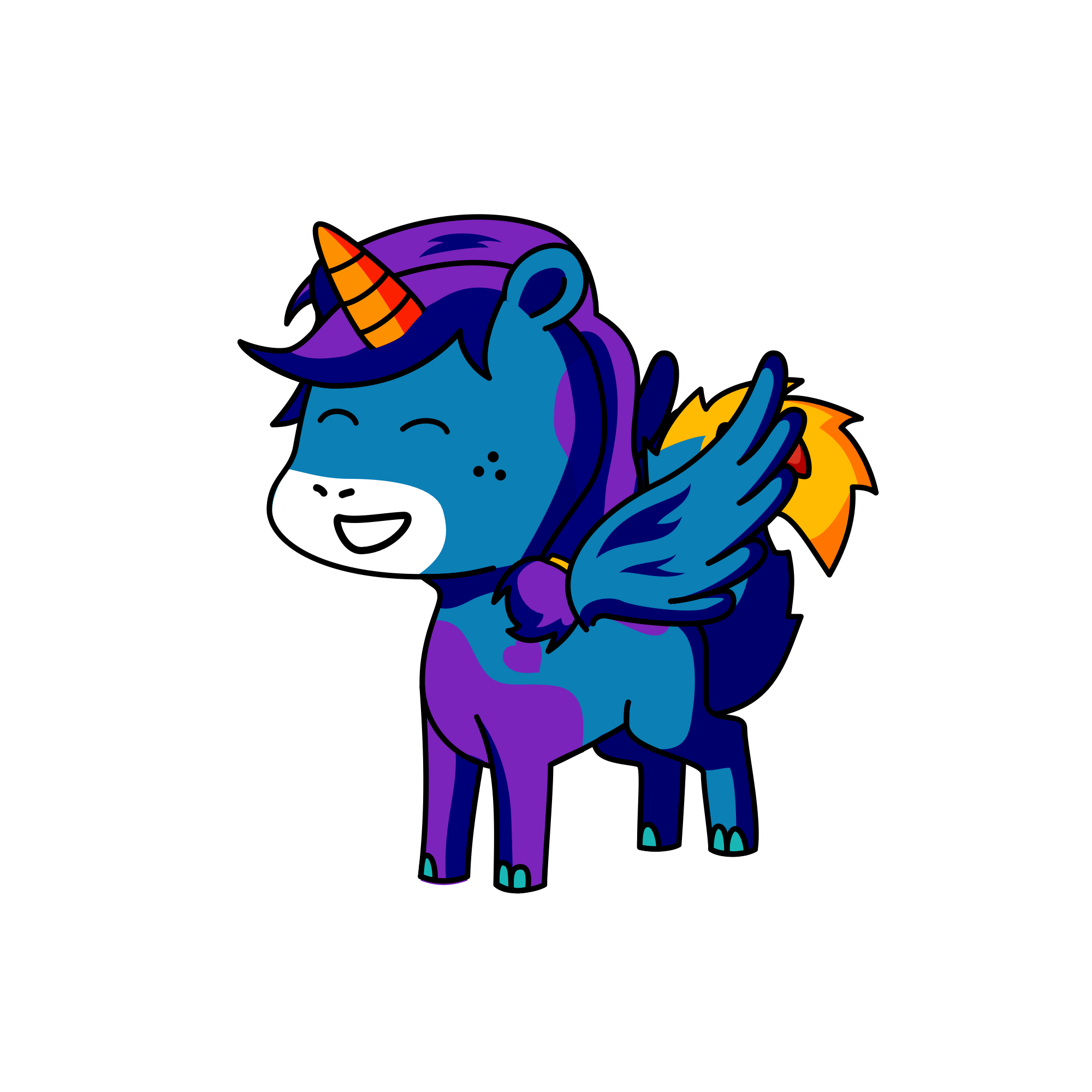 Lamoona, the unicorn