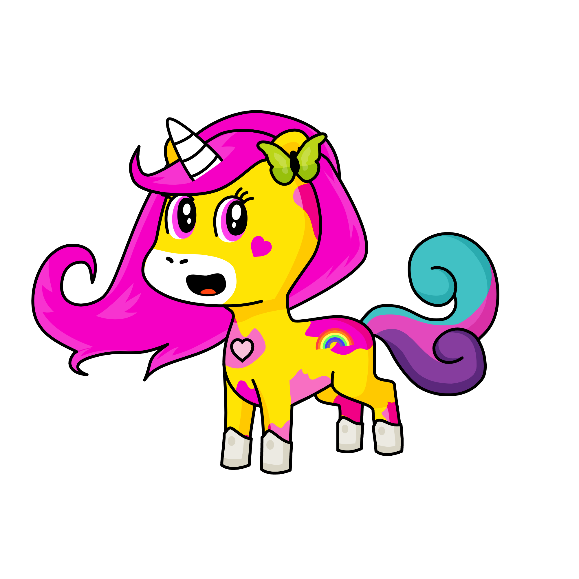 flora, the unicorn