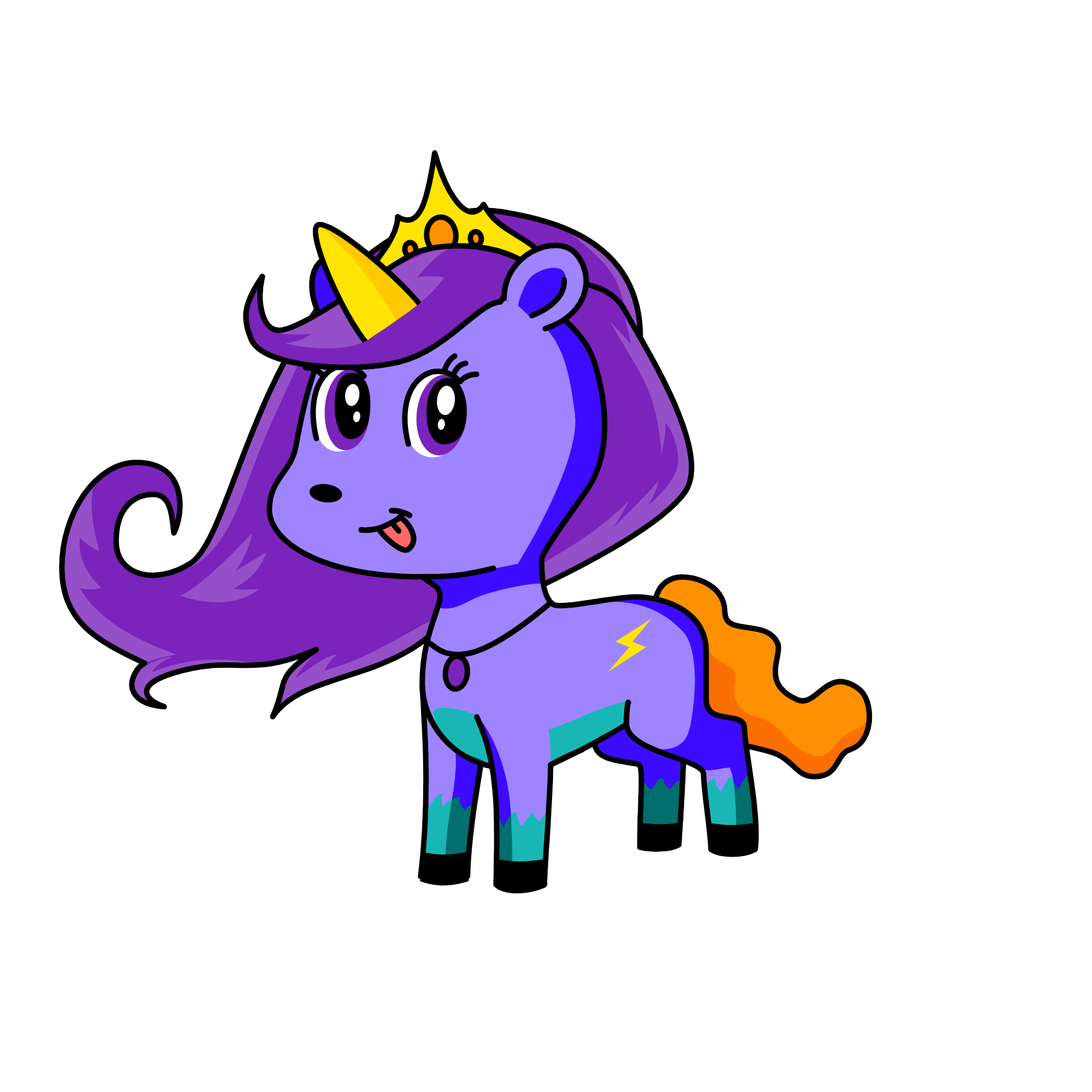 icy, the unicorn