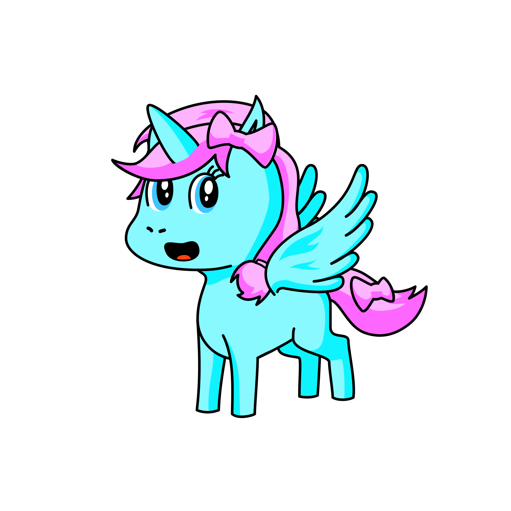 Little Luck, the unicorn