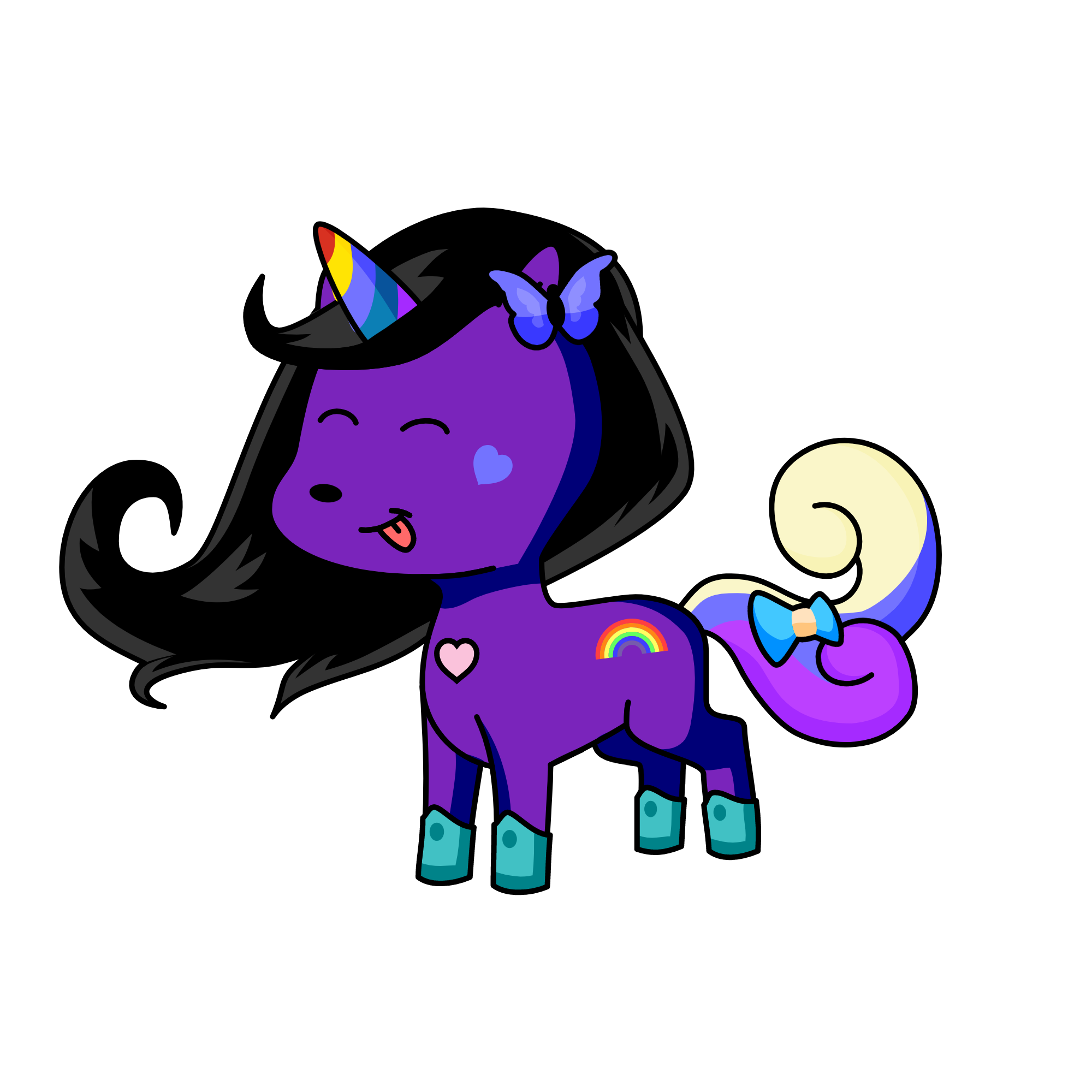 Felicia, the unicorn