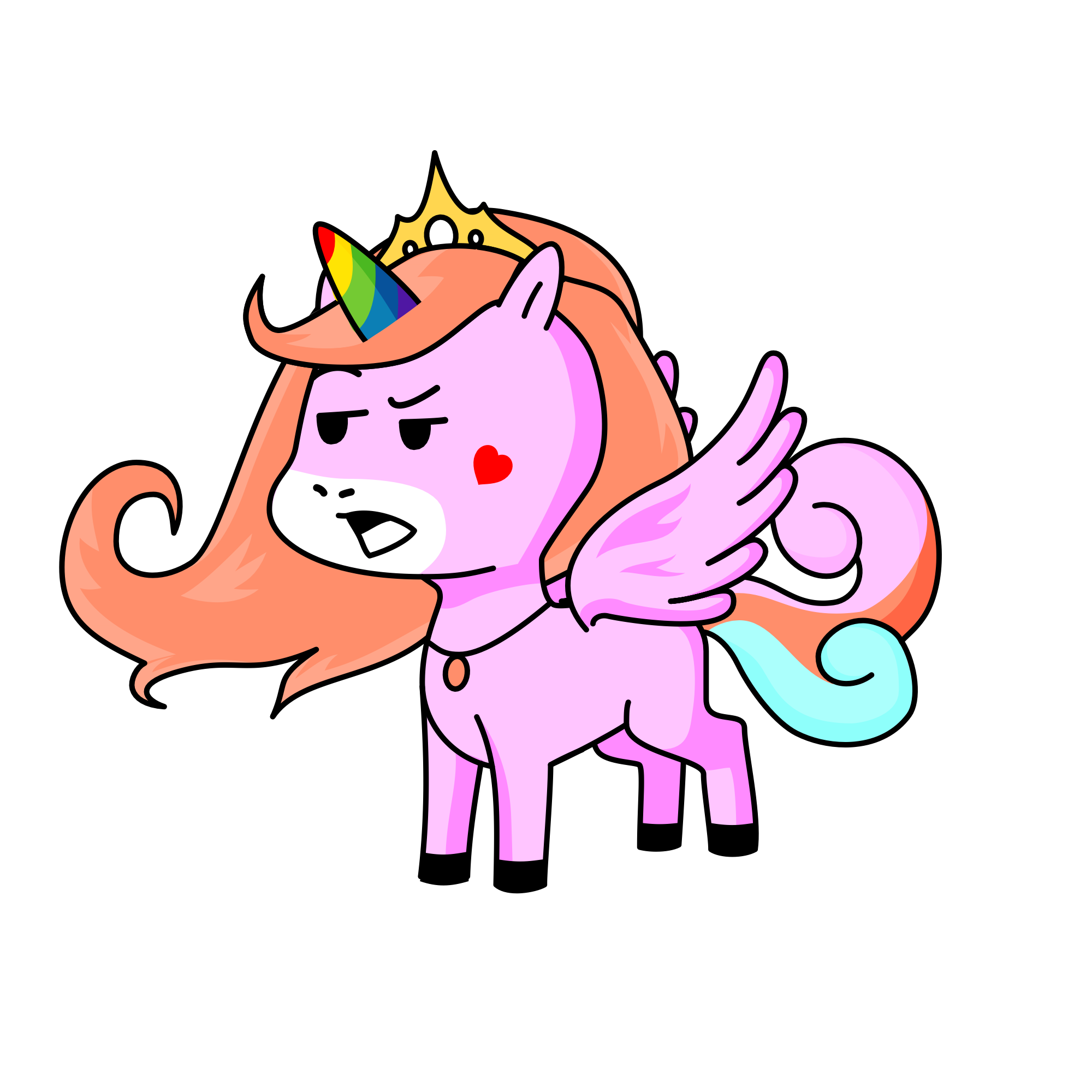 Whatcha do when I was gone?, the unicorn