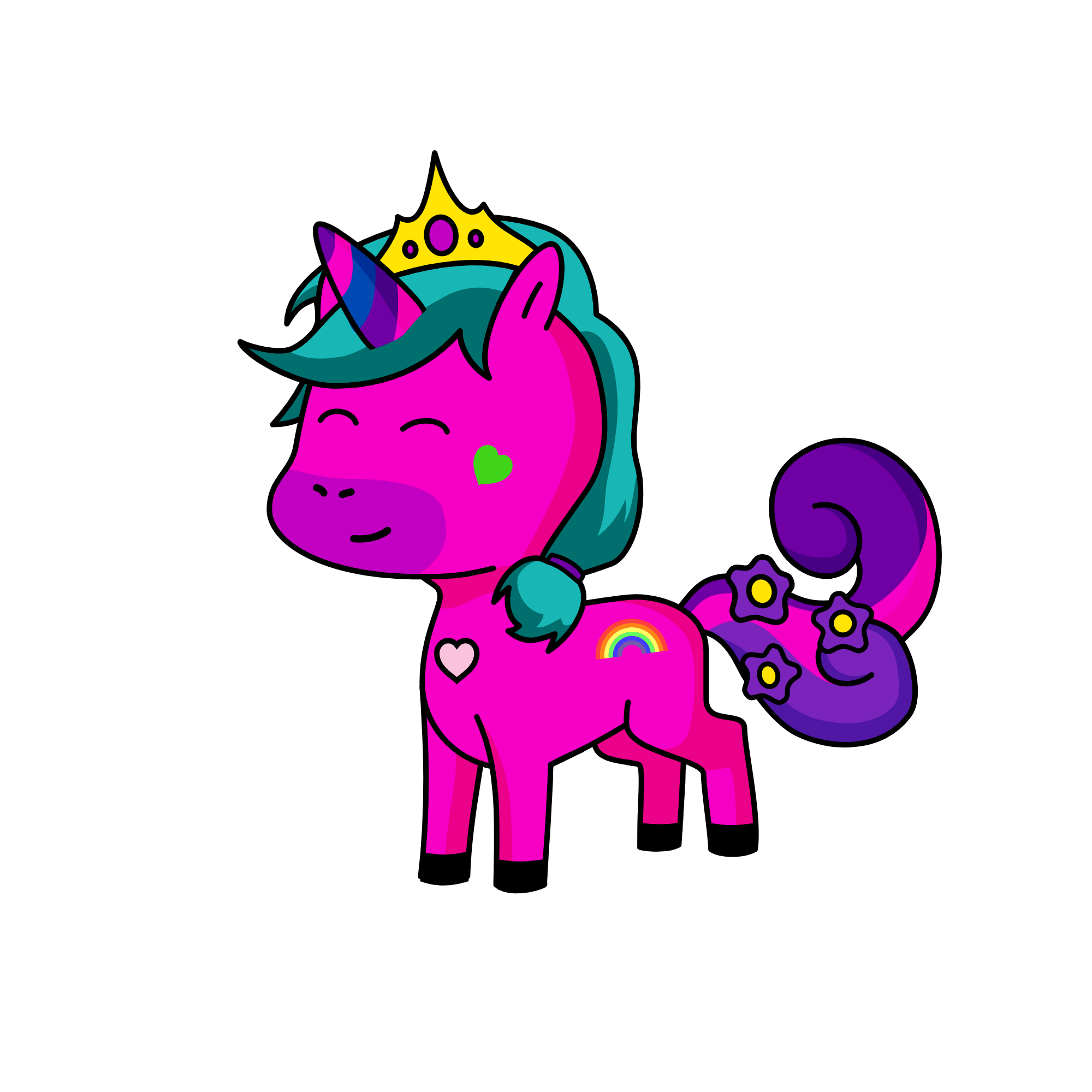 Bella Ella, the unicorn
