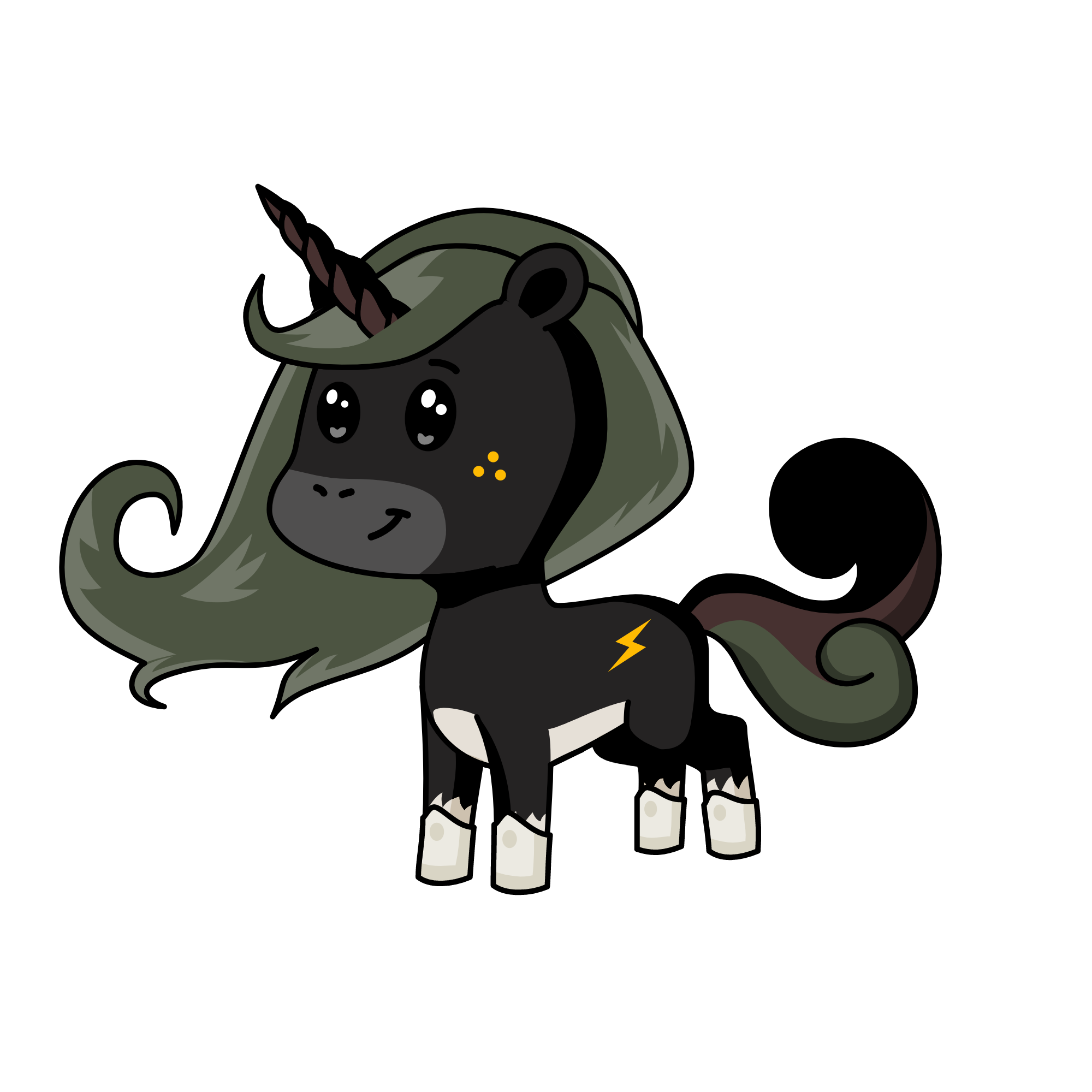 Lilac, the unicorn