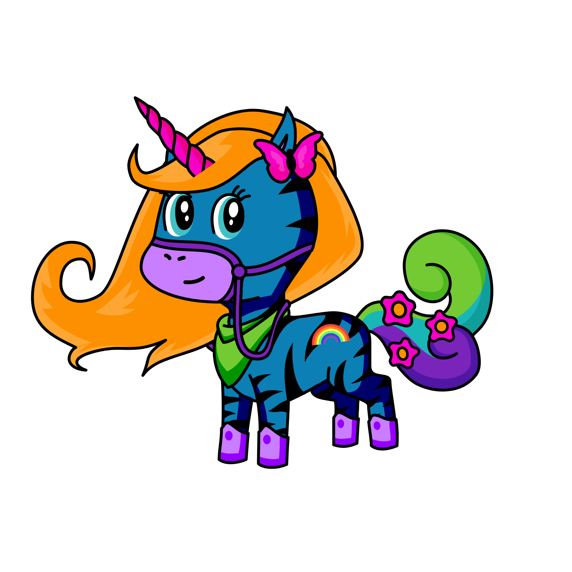 Courtney the unicorn , the unicorn