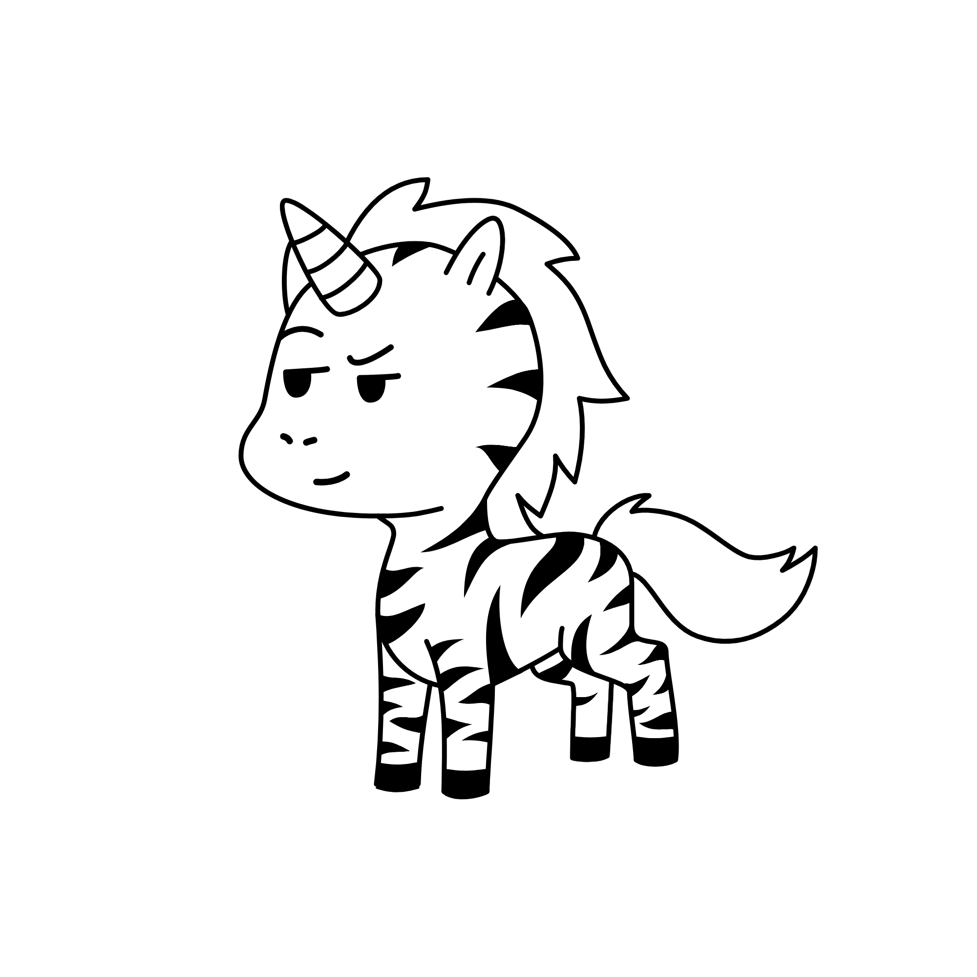 zebracorn, the unicorn