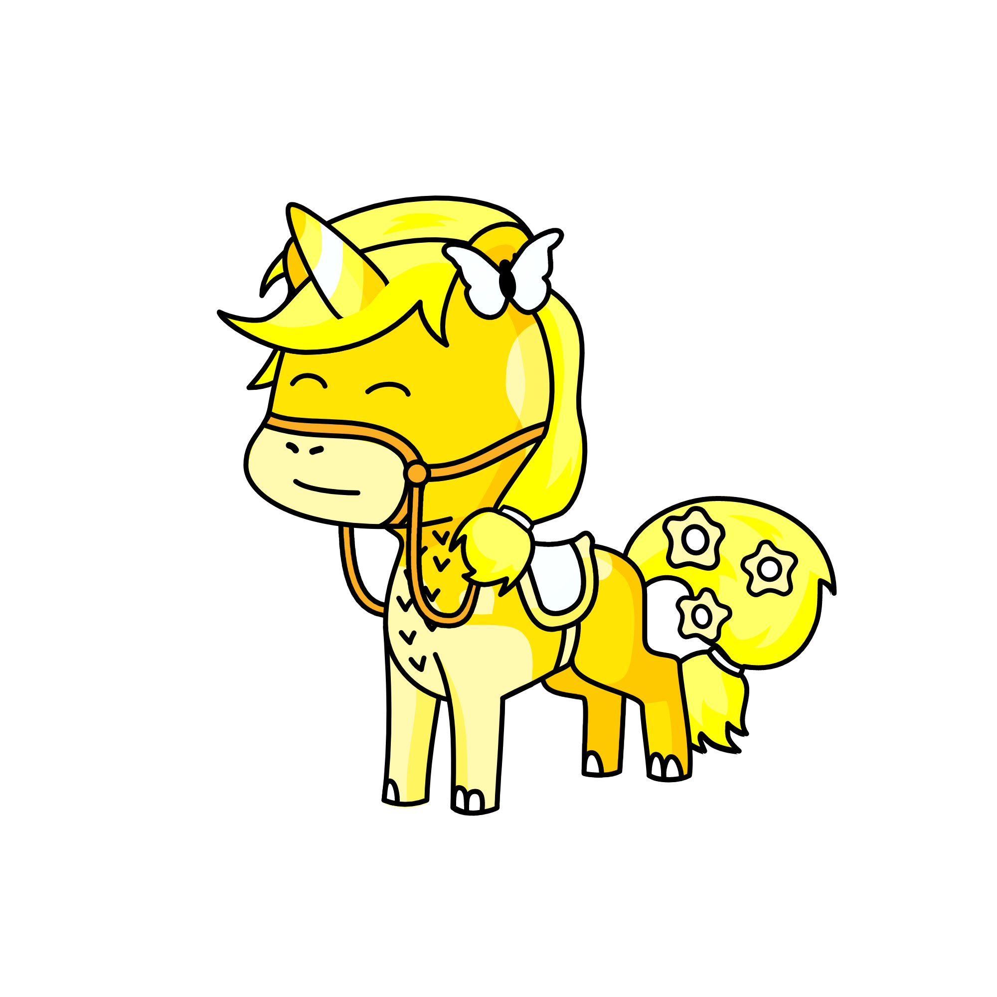 Abinary, the unicorn