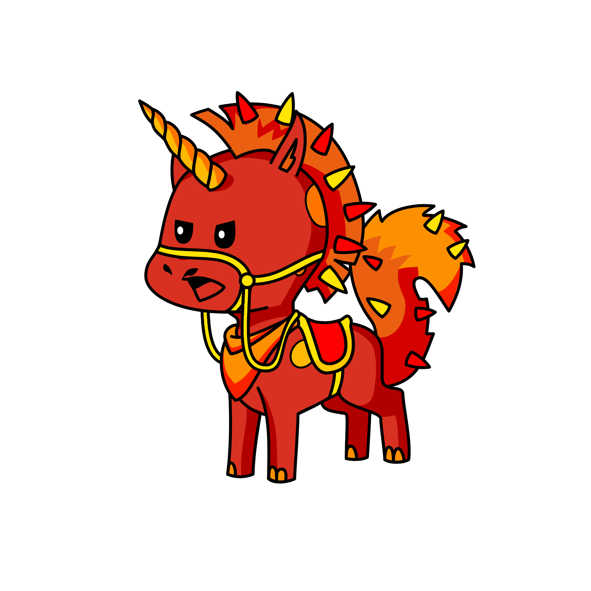 fire, the unicorn