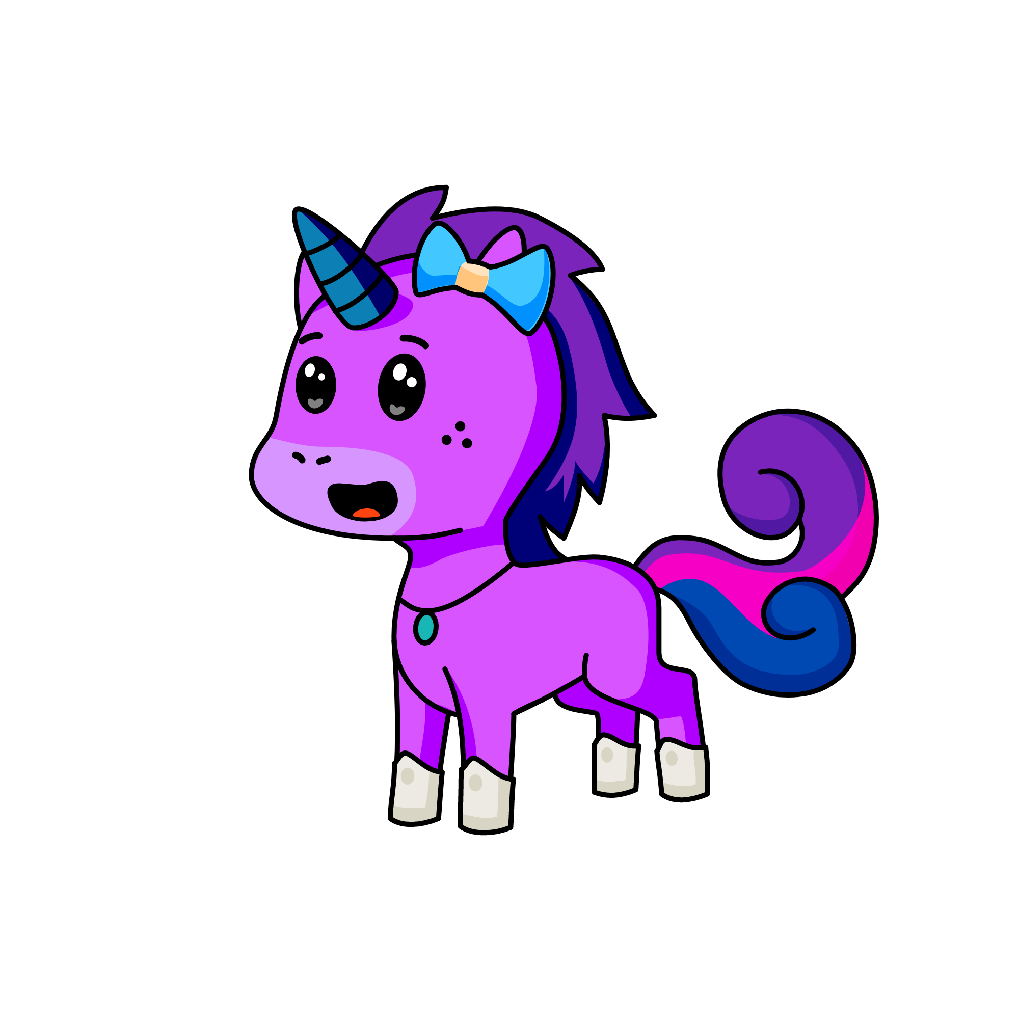 fluffycorn, the unicorn