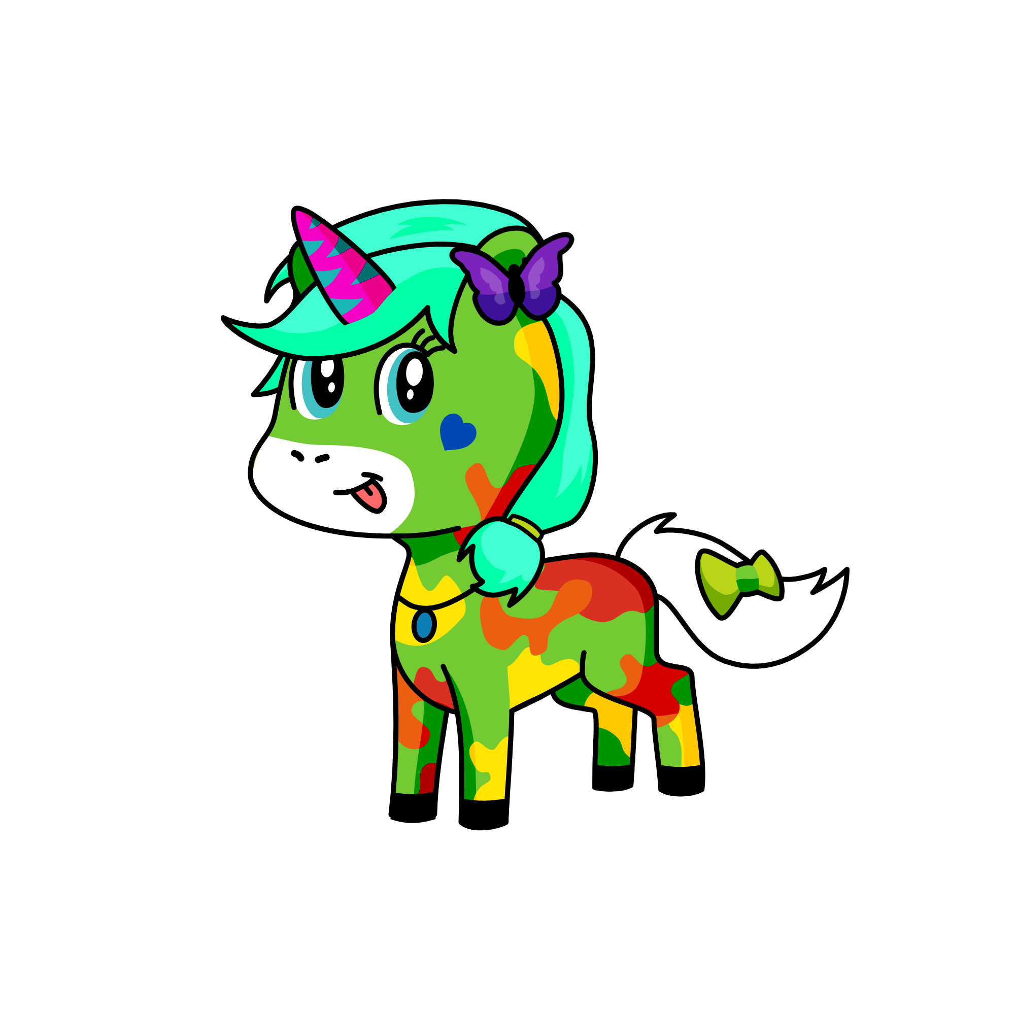 holly, the unicorn