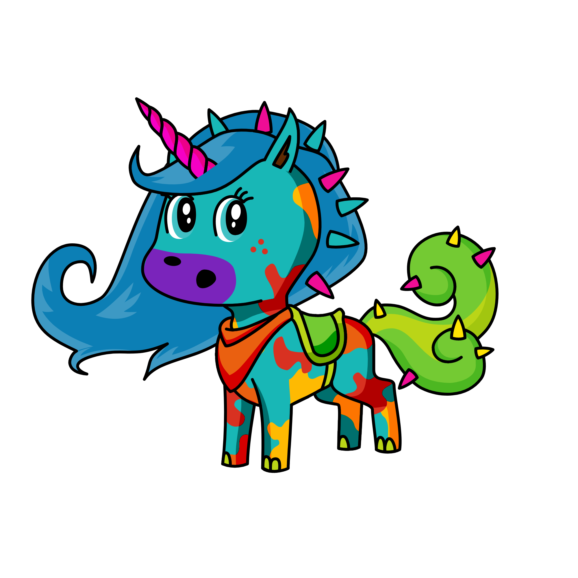 moon, the unicorn