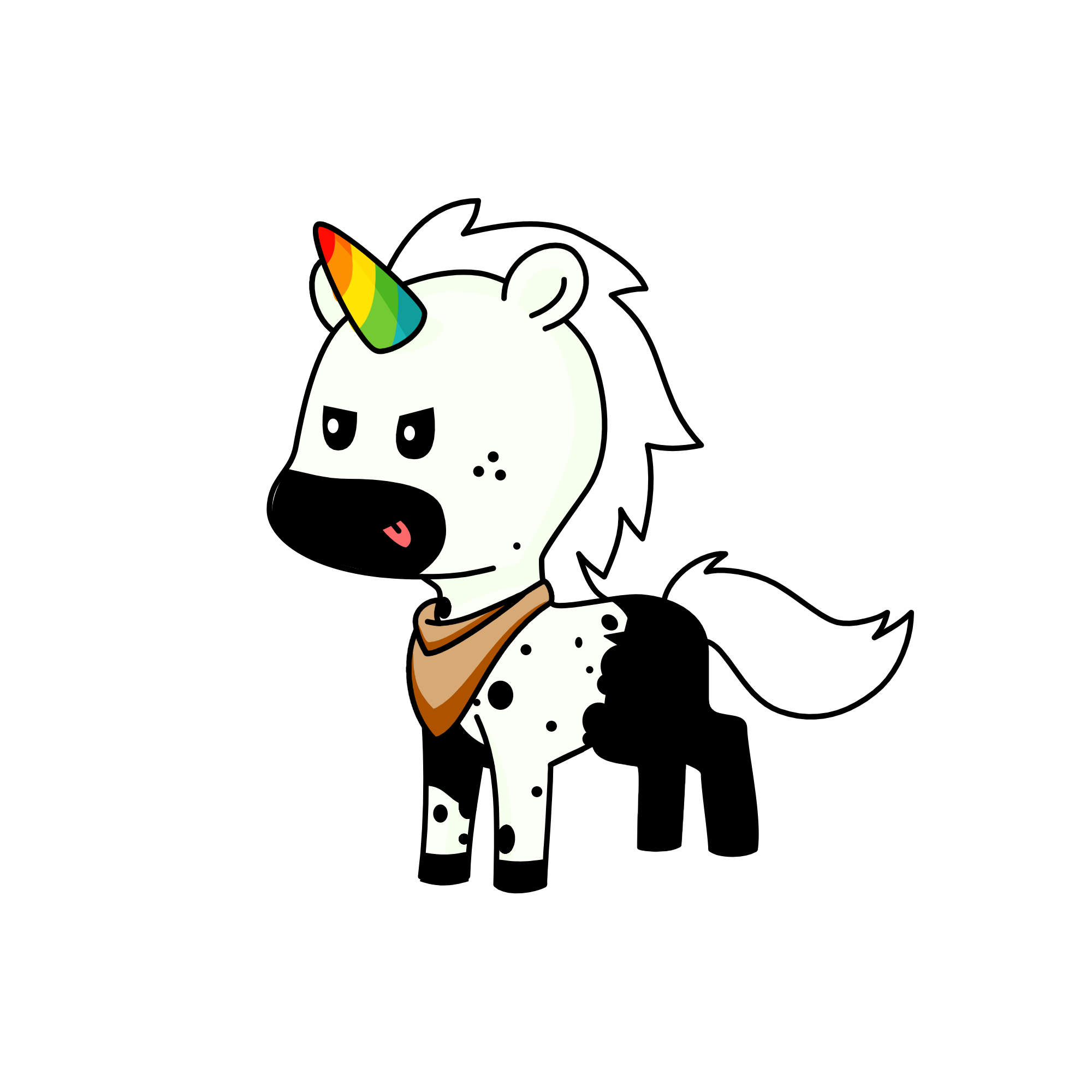Ink Sans, the unicorn