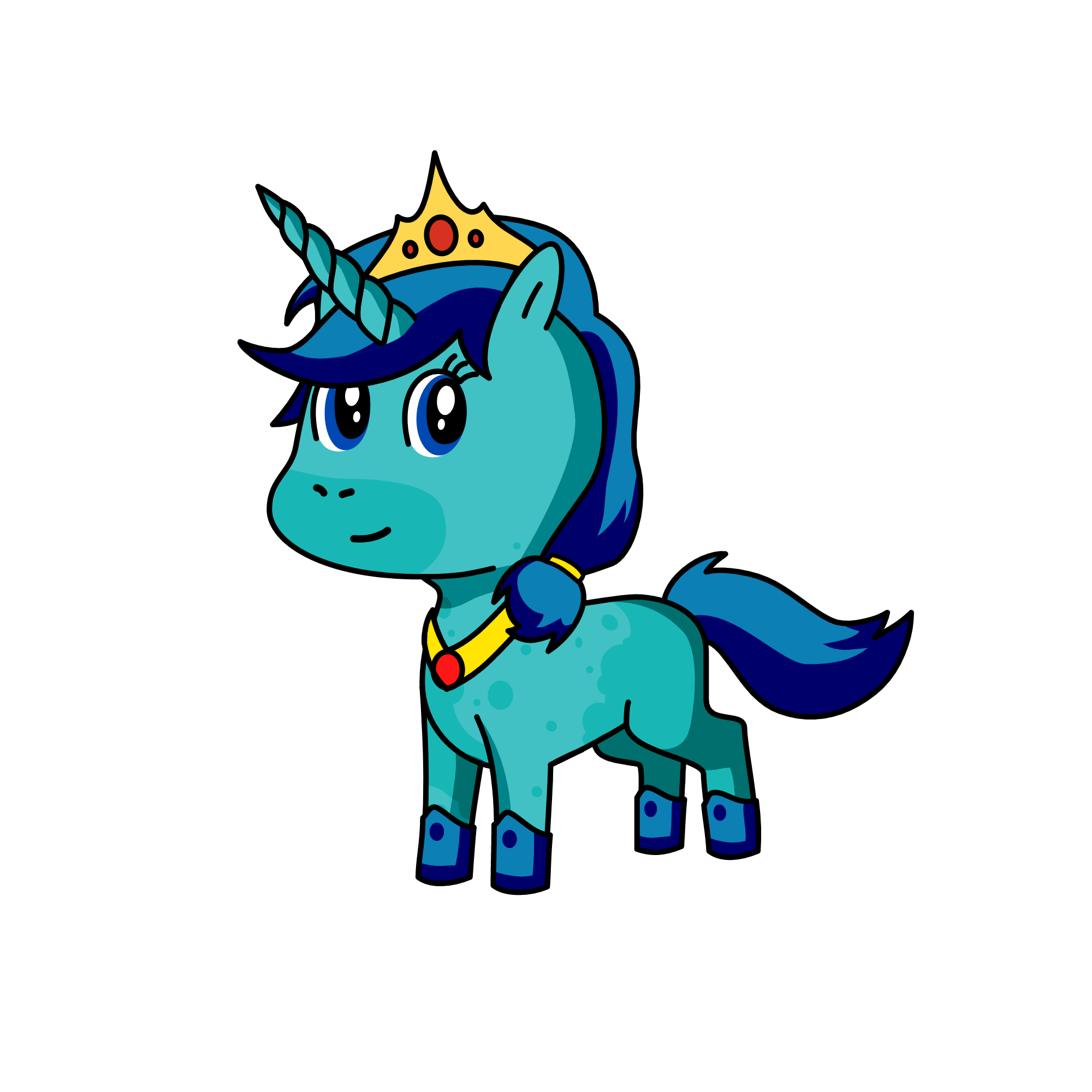 Princess Wavebreaker, the unicorn